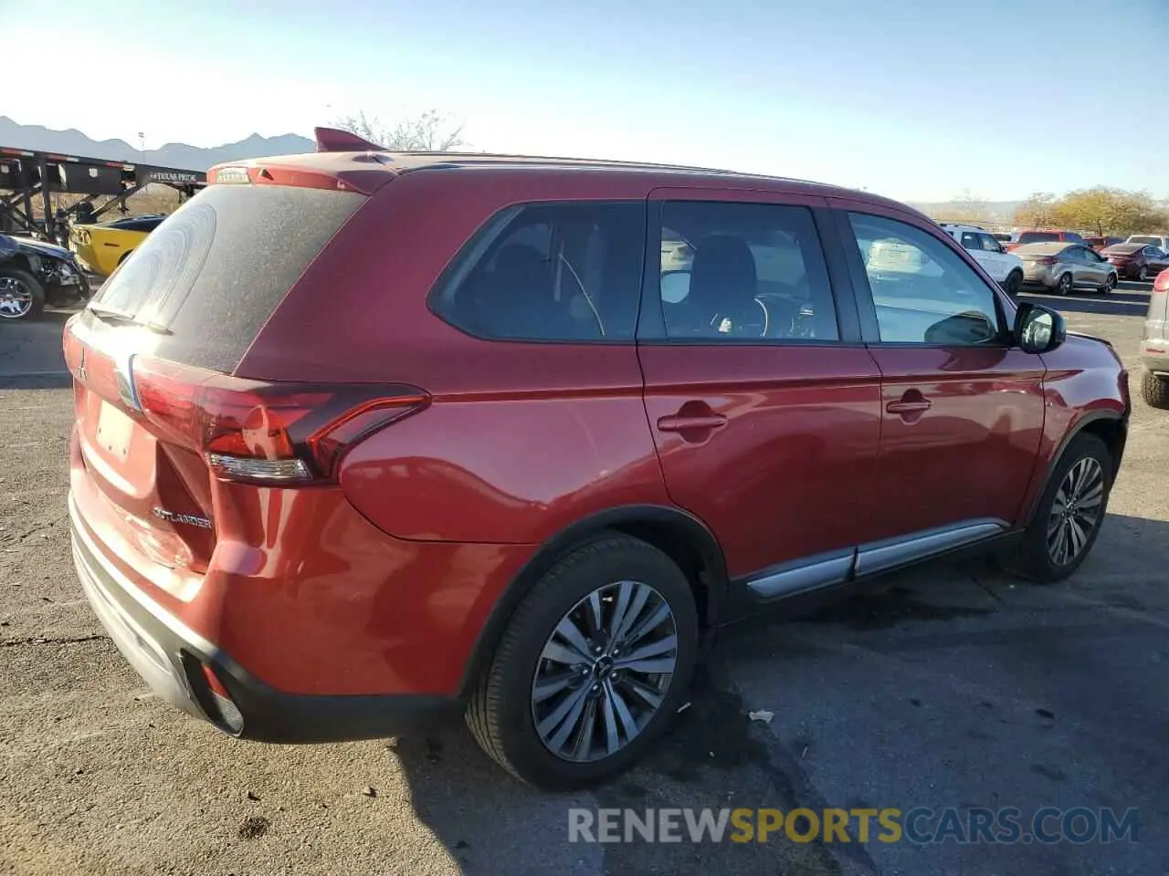 3 fotografías del automóvil dañado JA4AD2A36KZ055266 MITSUBISHI OUTLANDER 2019