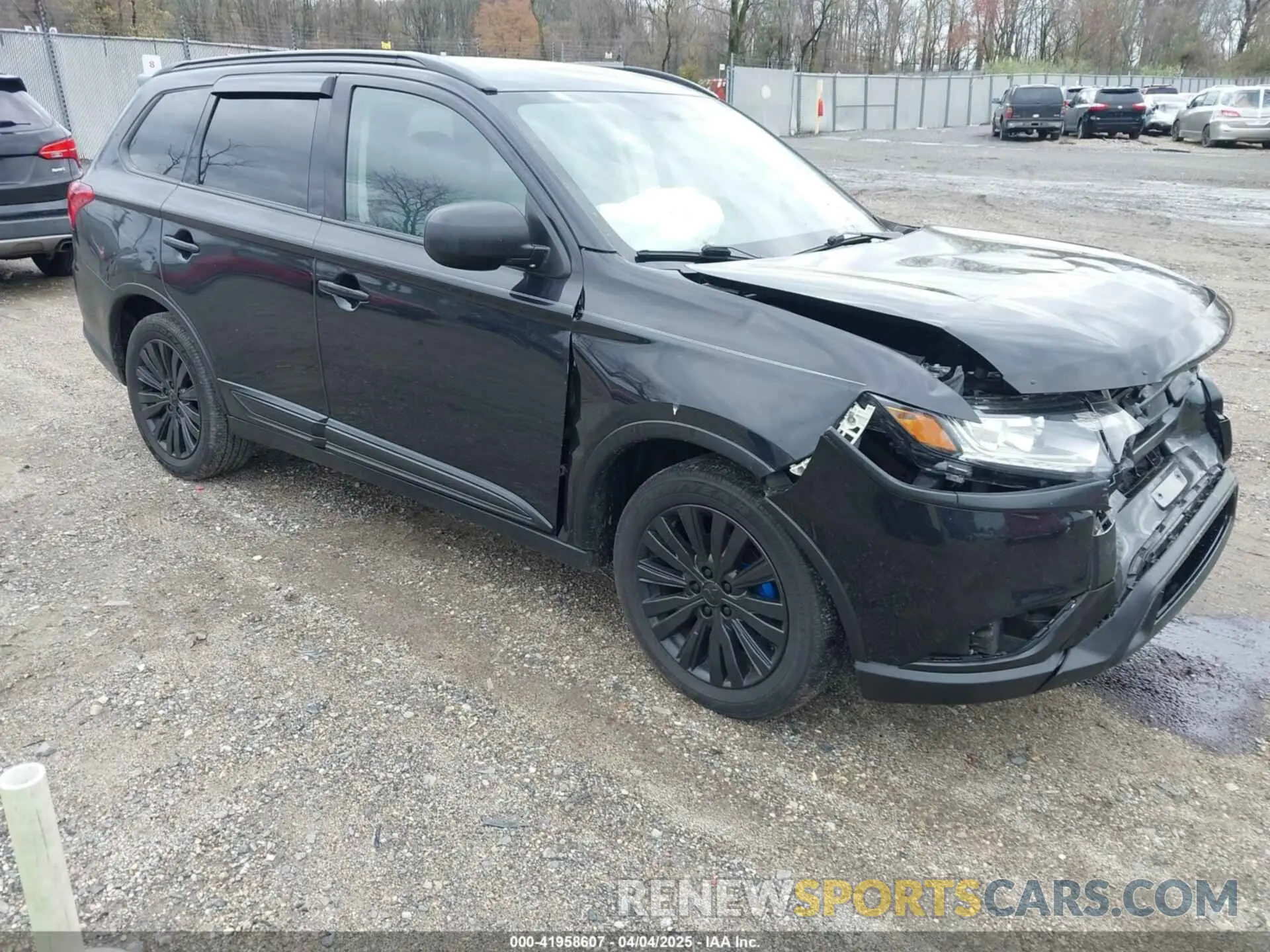 1 fotografías del automóvil dañado JA4AD2A38KZ047573 MITSUBISHI OUTLANDER 2019