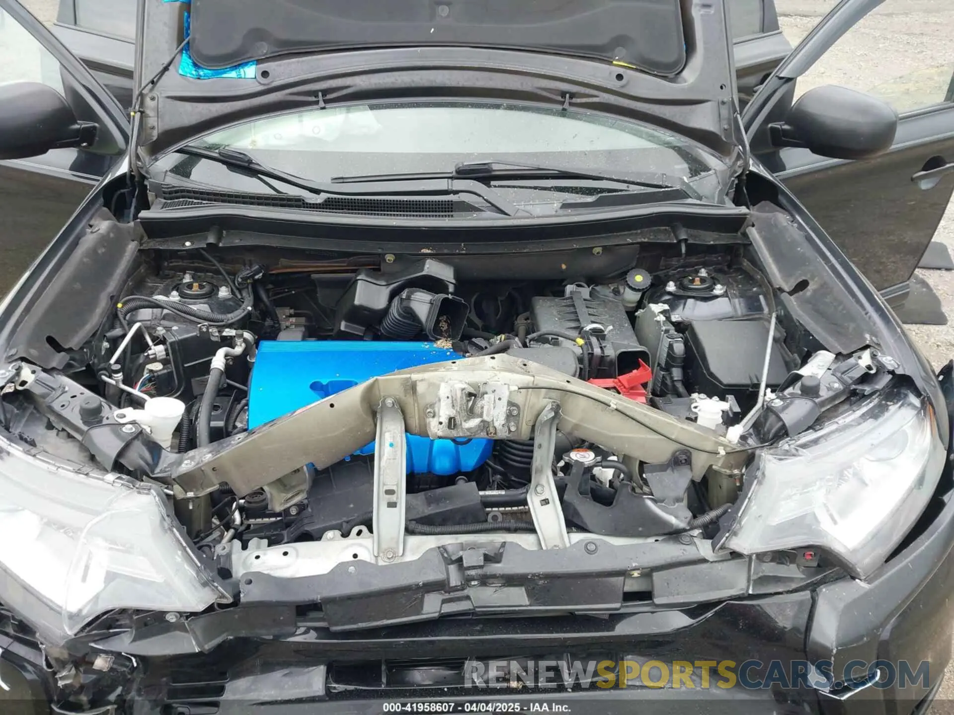 10 fotografías del automóvil dañado JA4AD2A38KZ047573 MITSUBISHI OUTLANDER 2019