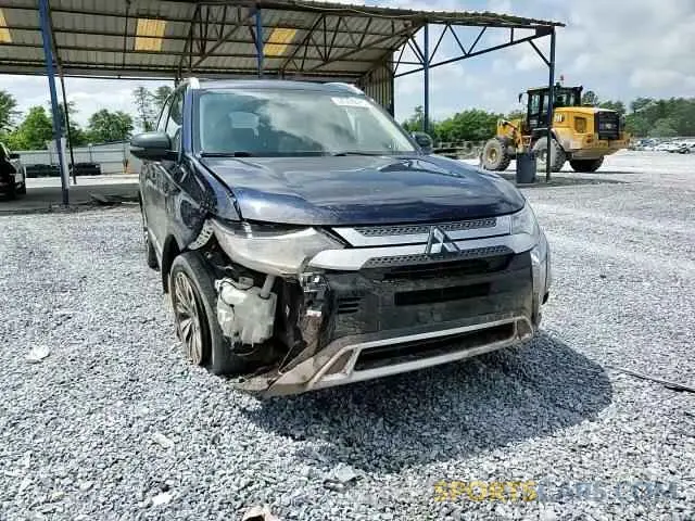 14 fotografías del automóvil dañado JA4AD3A30KZ034757 MITSUBISHI OUTLANDER 2019