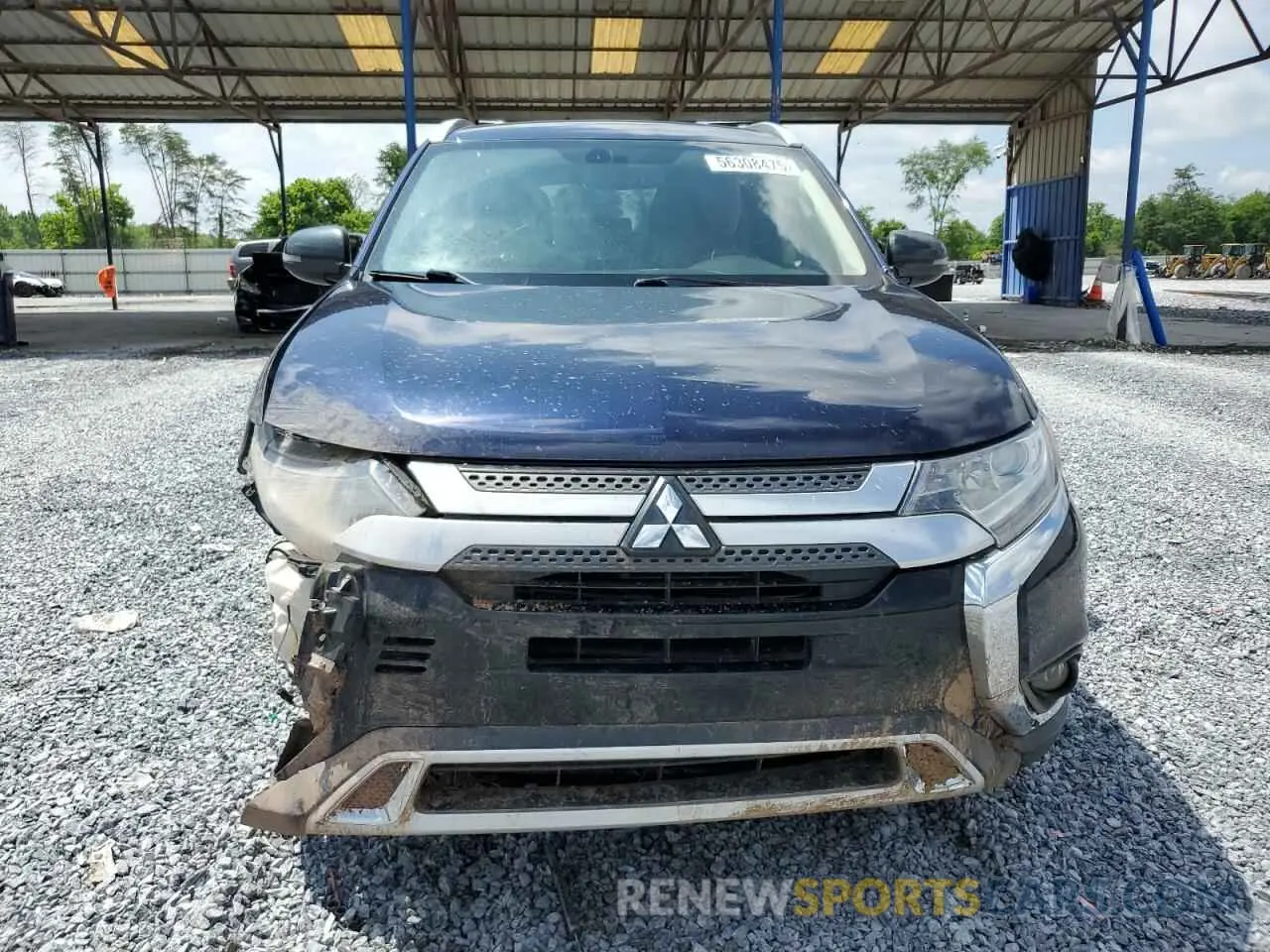 5 fotografías del automóvil dañado JA4AD3A30KZ034757 MITSUBISHI OUTLANDER 2019