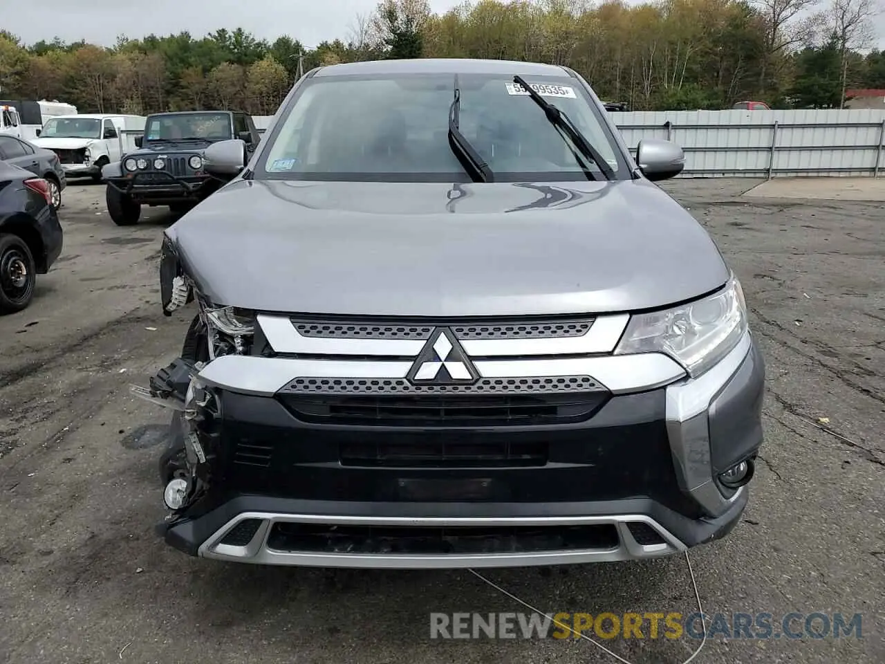 5 fotografías del automóvil dañado JA4AD3A31KZ011911 MITSUBISHI OUTLANDER 2019