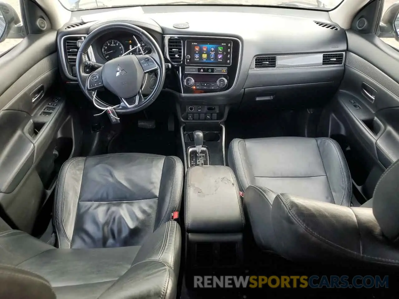 8 fotografías del automóvil dañado JA4AD3A32KZ027924 MITSUBISHI OUTLANDER 2019