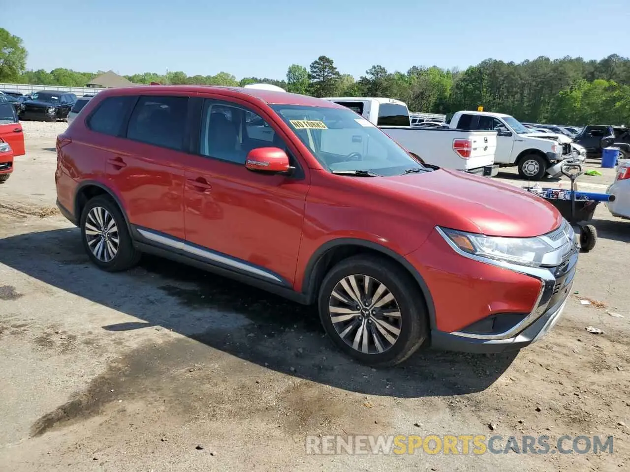 4 fotografías del automóvil dañado JA4AD3A32KZ034601 MITSUBISHI OUTLANDER 2019