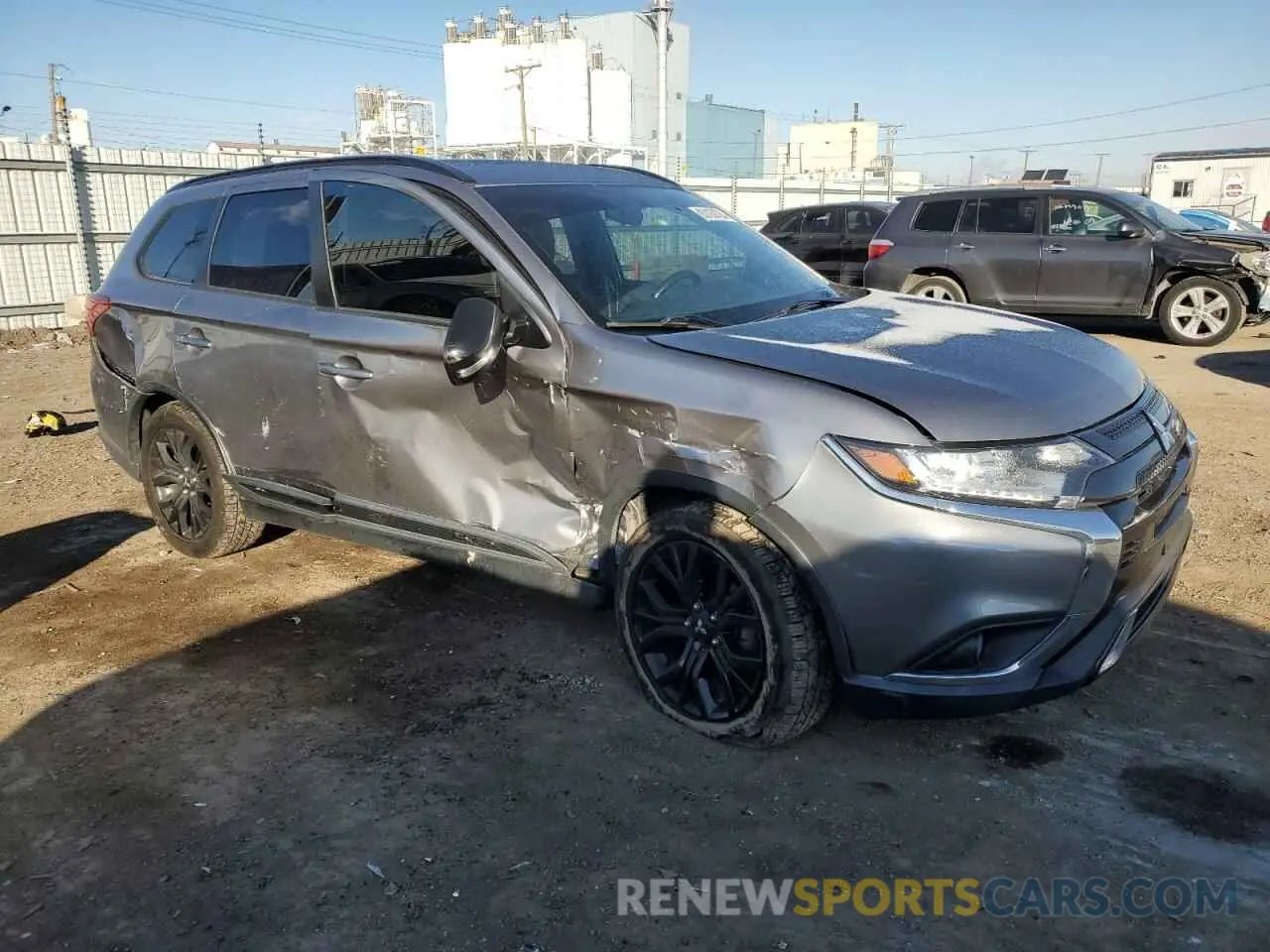 4 fotografías del automóvil dañado JA4AD3A34KZ031229 MITSUBISHI OUTLANDER 2019