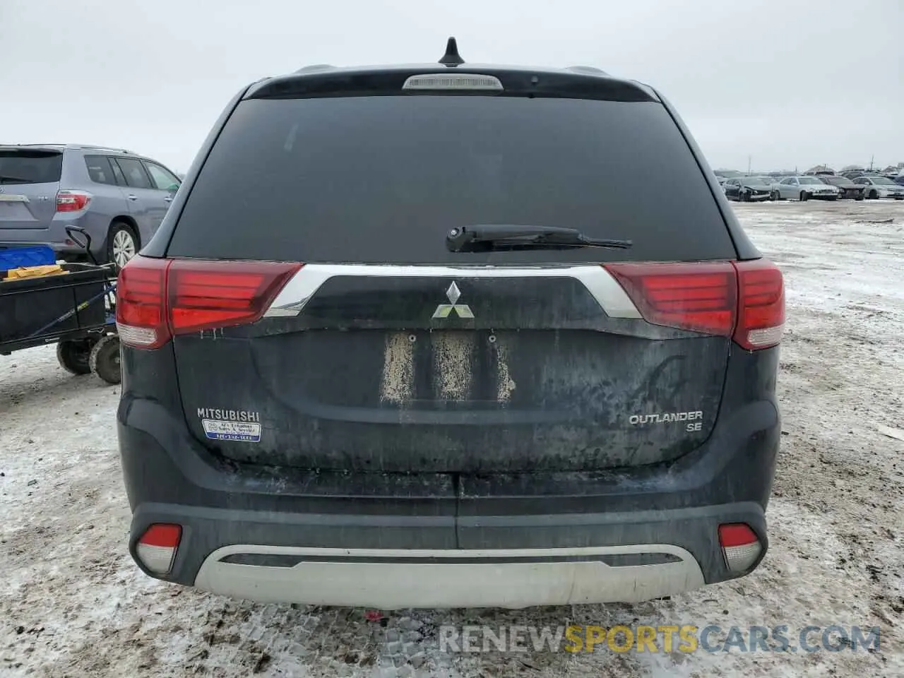 6 fotografías del automóvil dañado JA4AD3A34KZ042697 MITSUBISHI OUTLANDER 2019