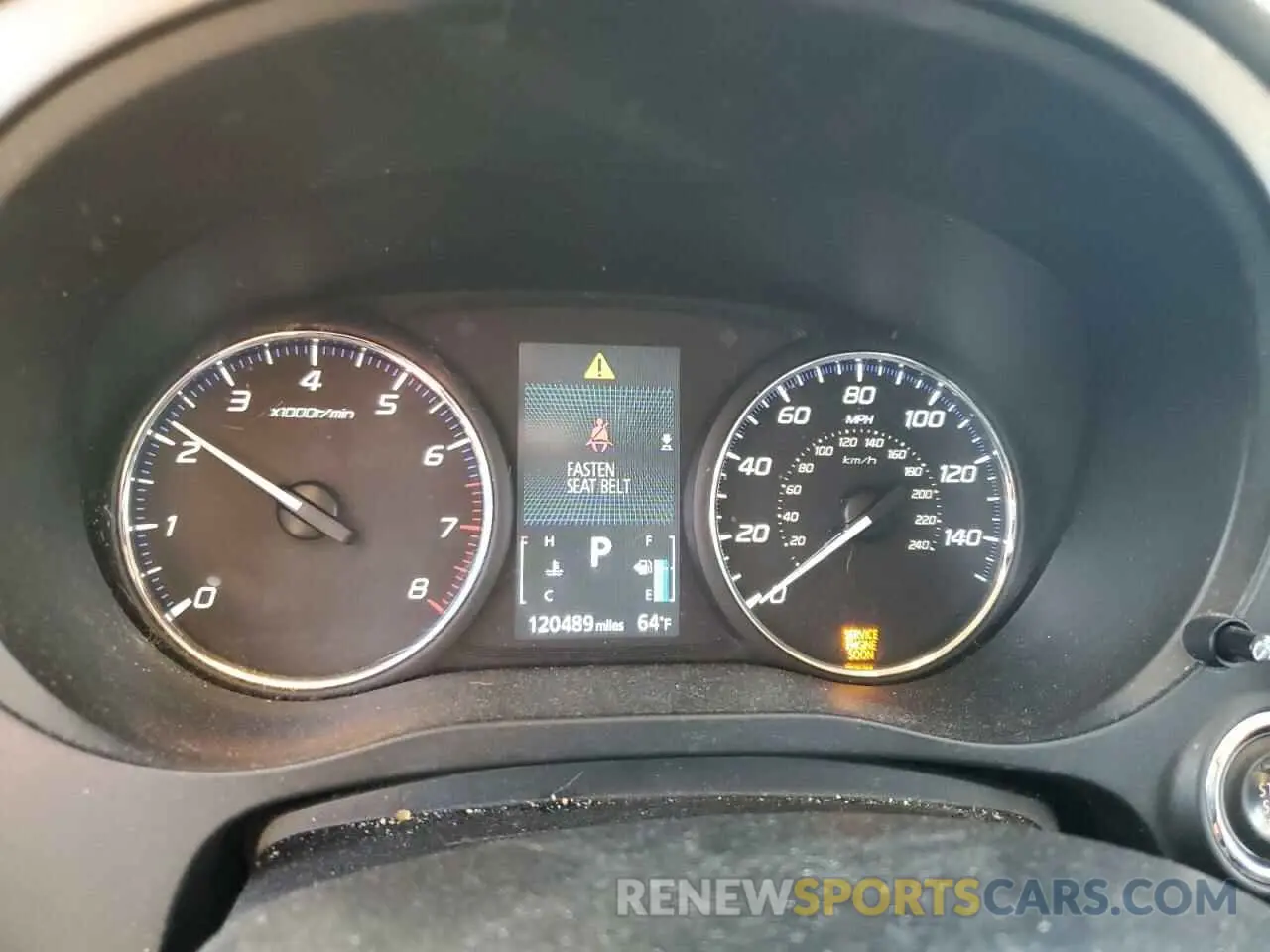 9 fotografías del automóvil dañado JA4AD3A34KZ043011 MITSUBISHI OUTLANDER 2019