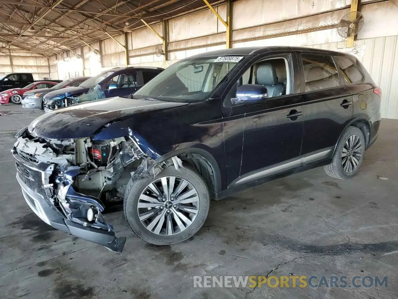 1 fotografías del automóvil dañado JA4AD3A35KZ045964 MITSUBISHI OUTLANDER 2019
