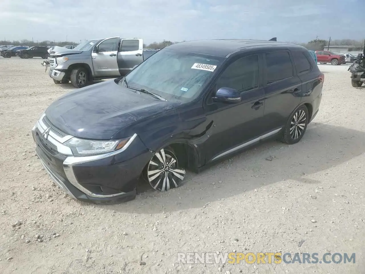 1 fotografías del automóvil dañado JA4AD3A36KJ000532 MITSUBISHI OUTLANDER 2019