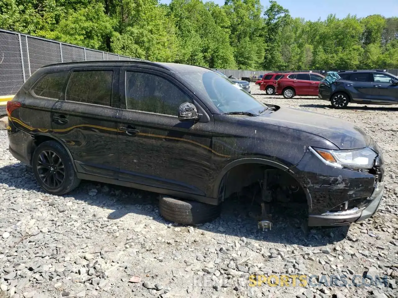4 fotografías del automóvil dañado JA4AD3A36KZ028641 MITSUBISHI OUTLANDER 2019