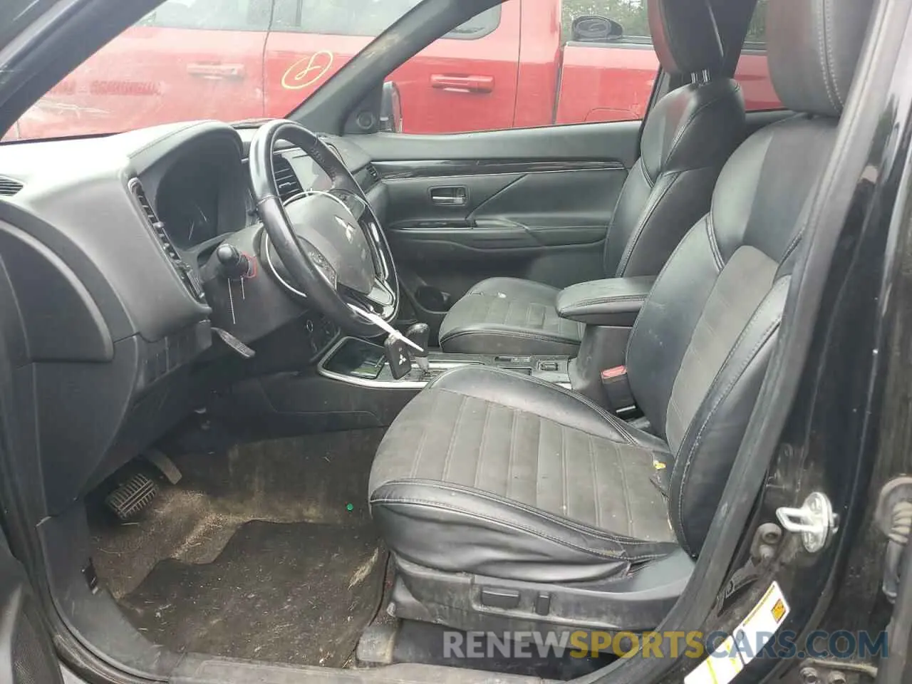 7 fotografías del automóvil dañado JA4AD3A36KZ028641 MITSUBISHI OUTLANDER 2019