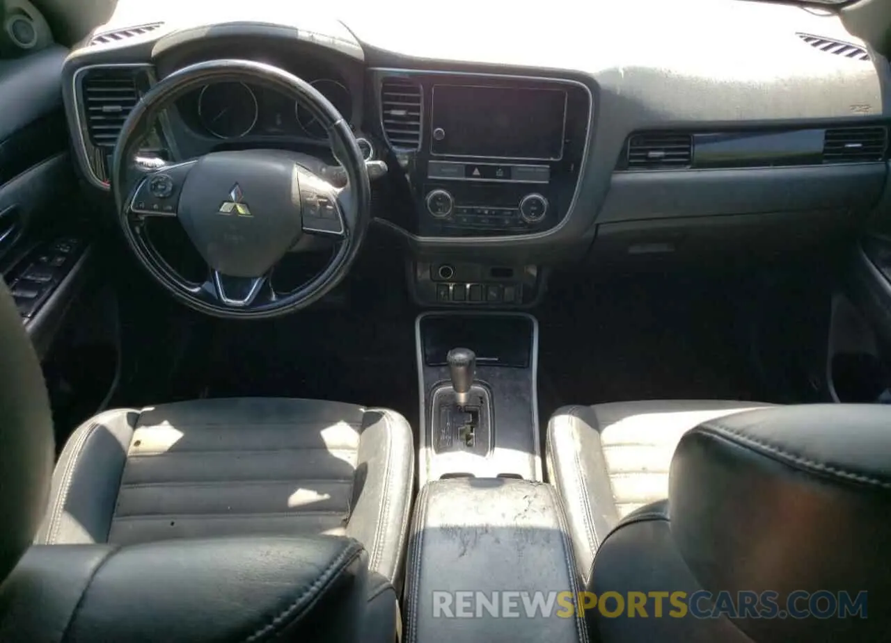 8 fotografías del automóvil dañado JA4AD3A36KZ028641 MITSUBISHI OUTLANDER 2019