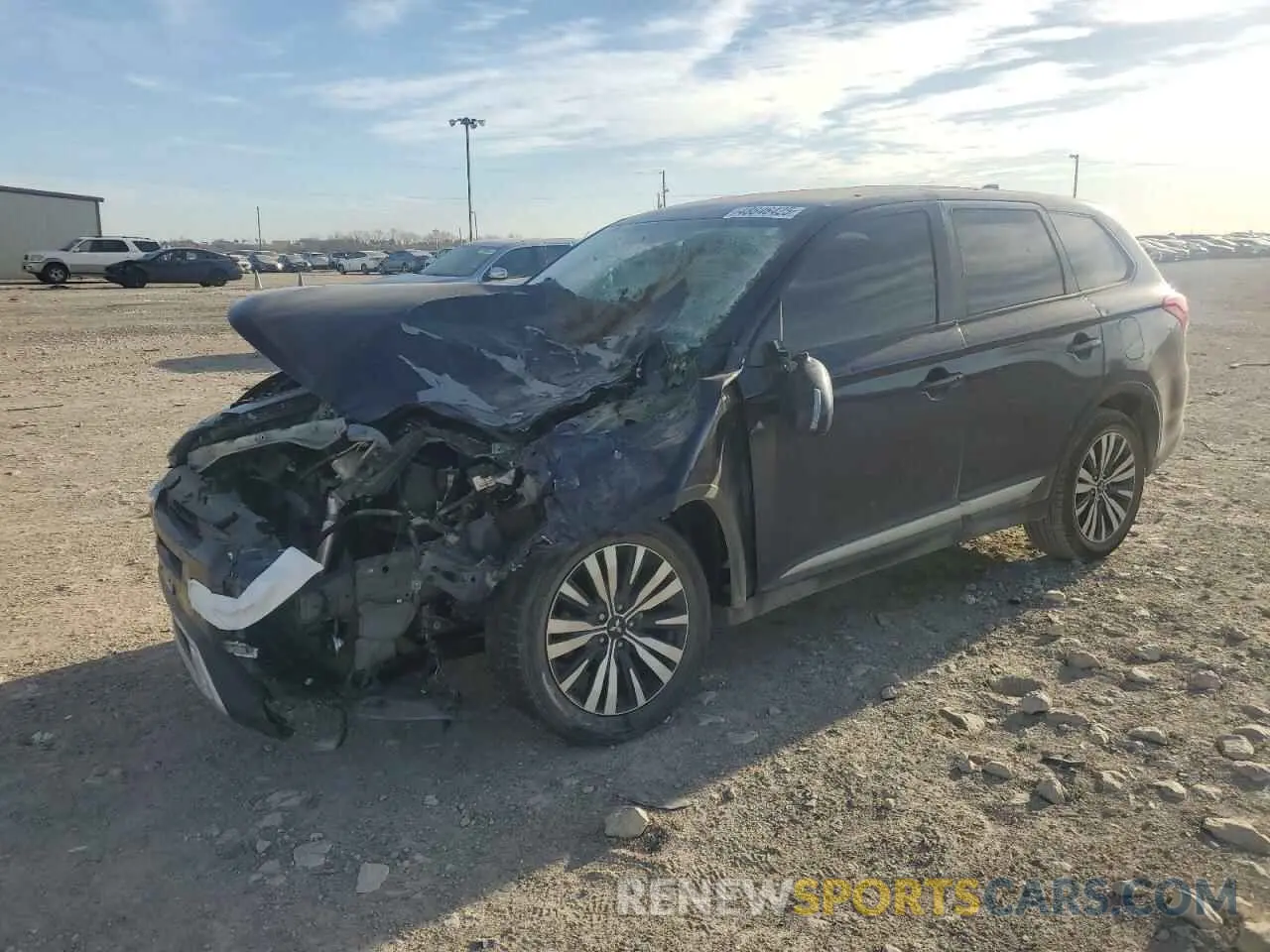 1 fotografías del automóvil dañado JA4AD3A38KZ007760 MITSUBISHI OUTLANDER 2019