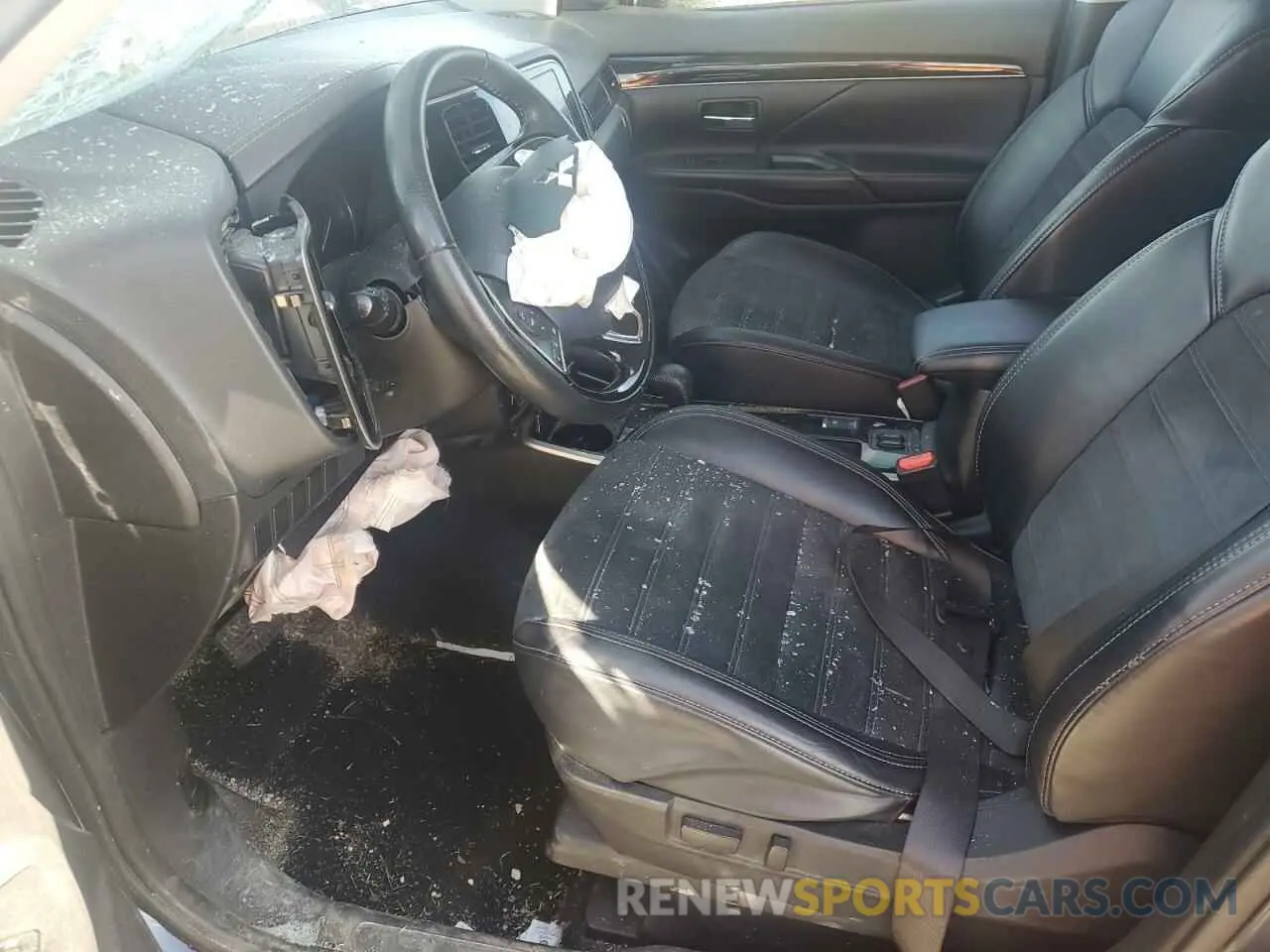 7 fotografías del automóvil dañado JA4AD3A38KZ007760 MITSUBISHI OUTLANDER 2019
