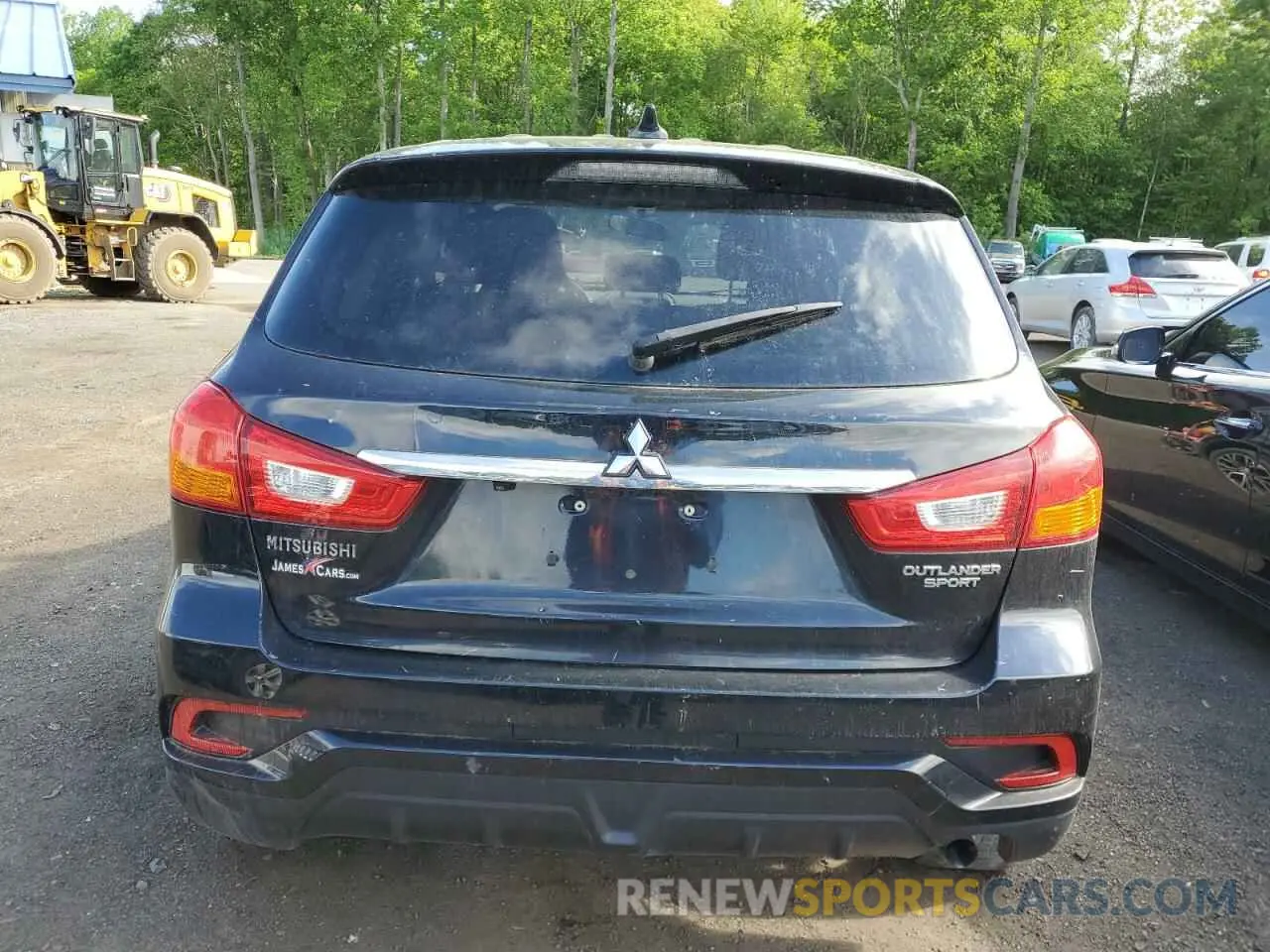 6 fotografías del automóvil dañado JA4AP3AU0KU033850 MITSUBISHI OUTLANDER 2019