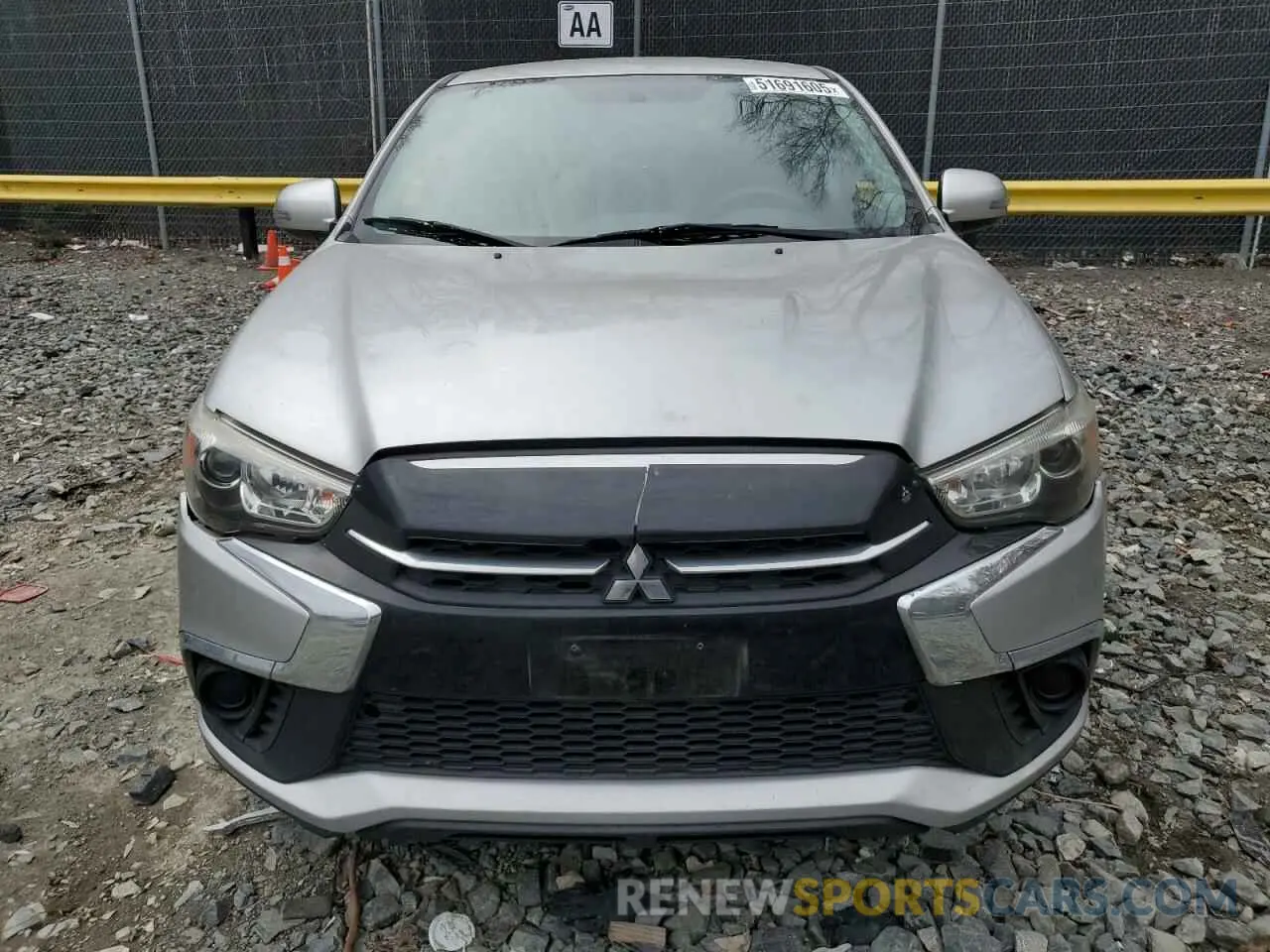 5 fotografías del automóvil dañado JA4AP3AU0KU035775 MITSUBISHI OUTLANDER 2019
