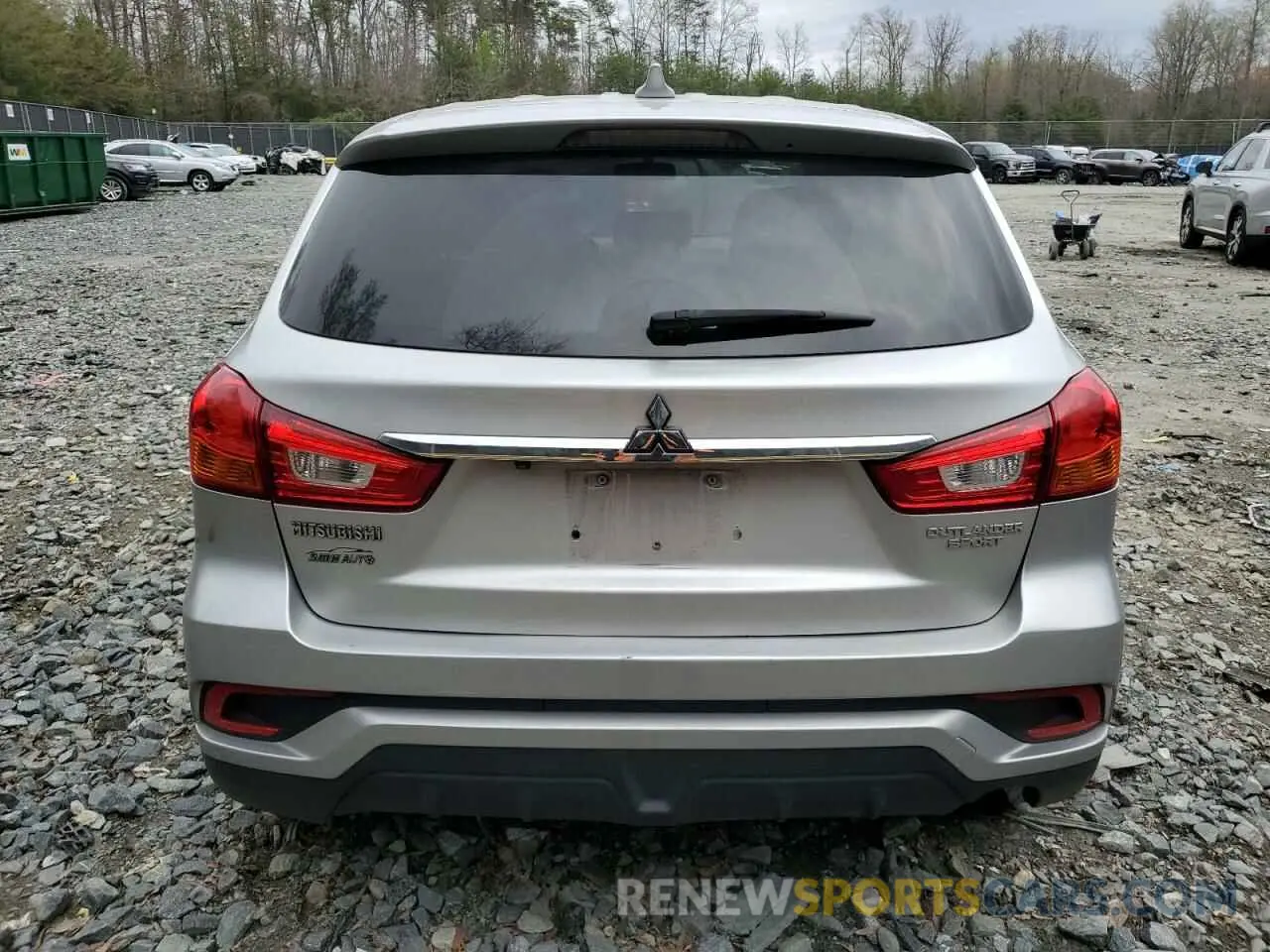 6 fotografías del automóvil dañado JA4AP3AU0KU035775 MITSUBISHI OUTLANDER 2019