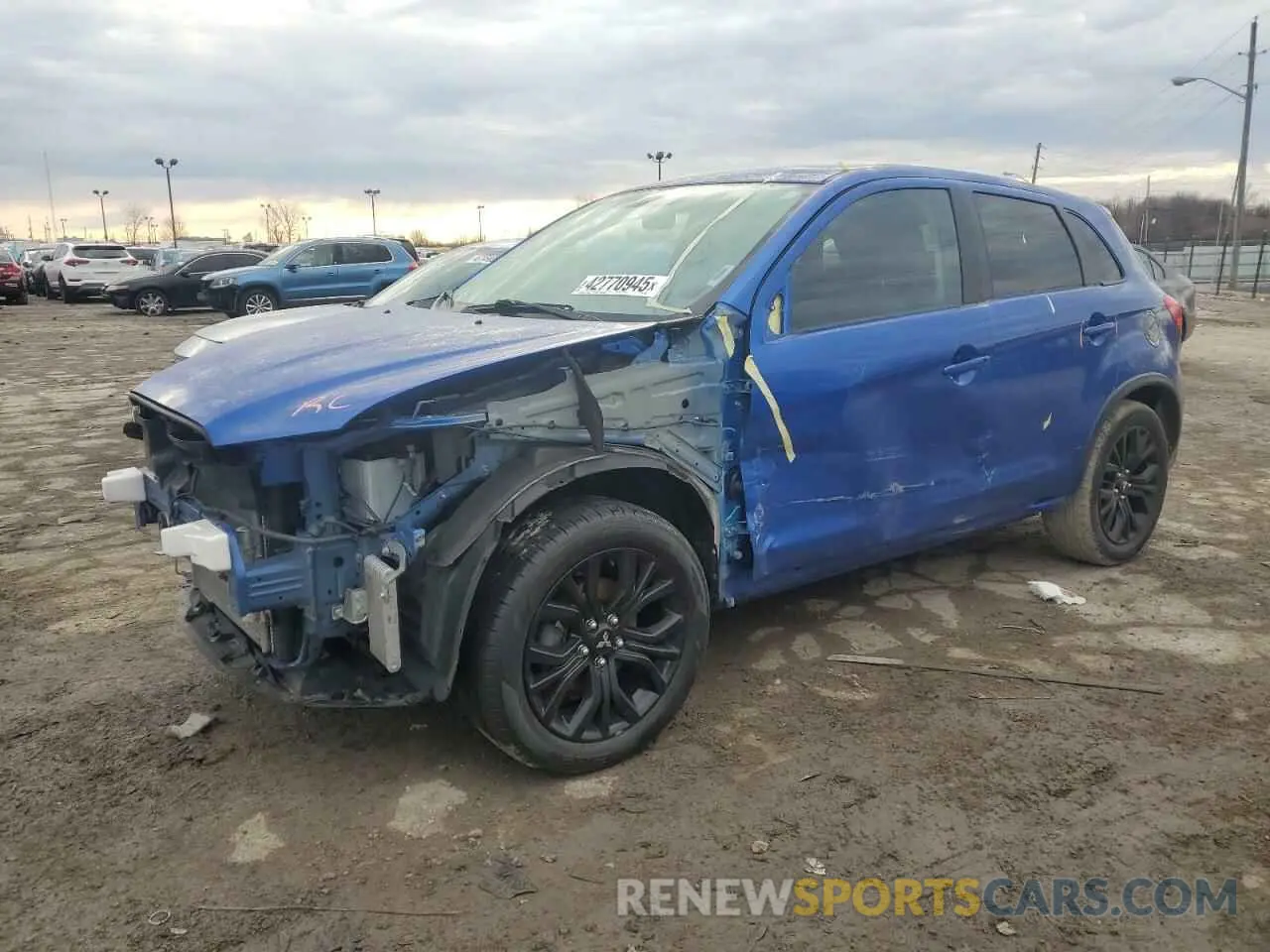 1 fotografías del automóvil dañado JA4AP3AU1KU023621 MITSUBISHI OUTLANDER 2019