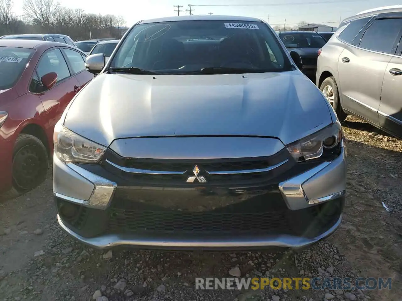 5 fotografías del automóvil dañado JA4AP3AU3KU022065 MITSUBISHI OUTLANDER 2019