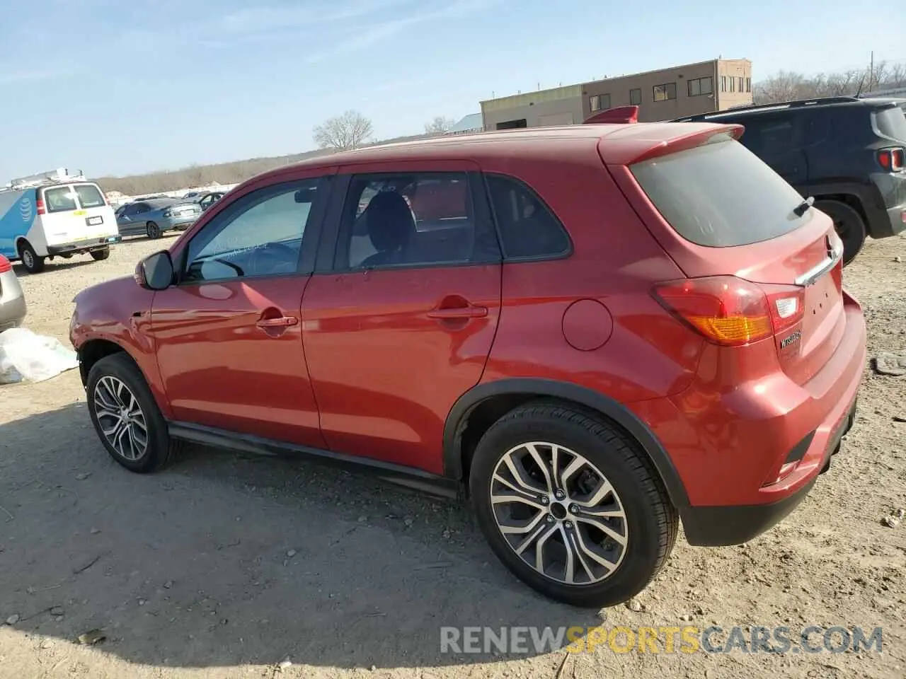 2 fotografías del automóvil dañado JA4AP3AU4KU022933 MITSUBISHI OUTLANDER 2019