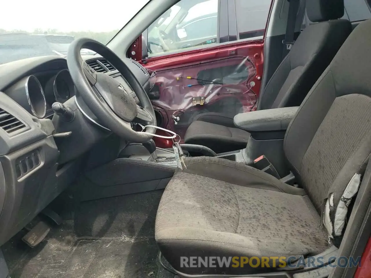 7 fotografías del automóvil dañado JA4AP3AU4KU022933 MITSUBISHI OUTLANDER 2019