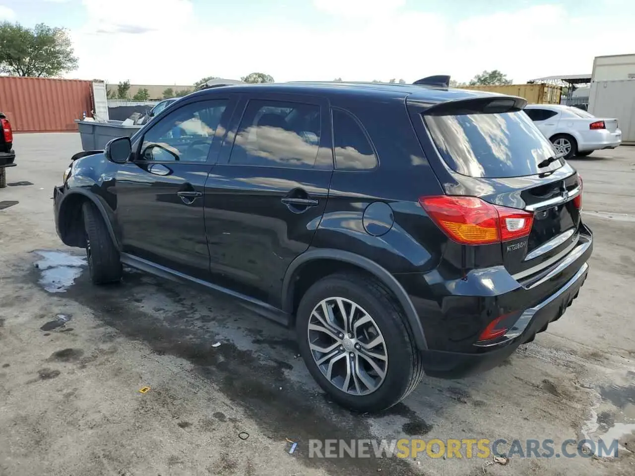 2 fotografías del automóvil dañado JA4AP3AU6KU005969 MITSUBISHI OUTLANDER 2019