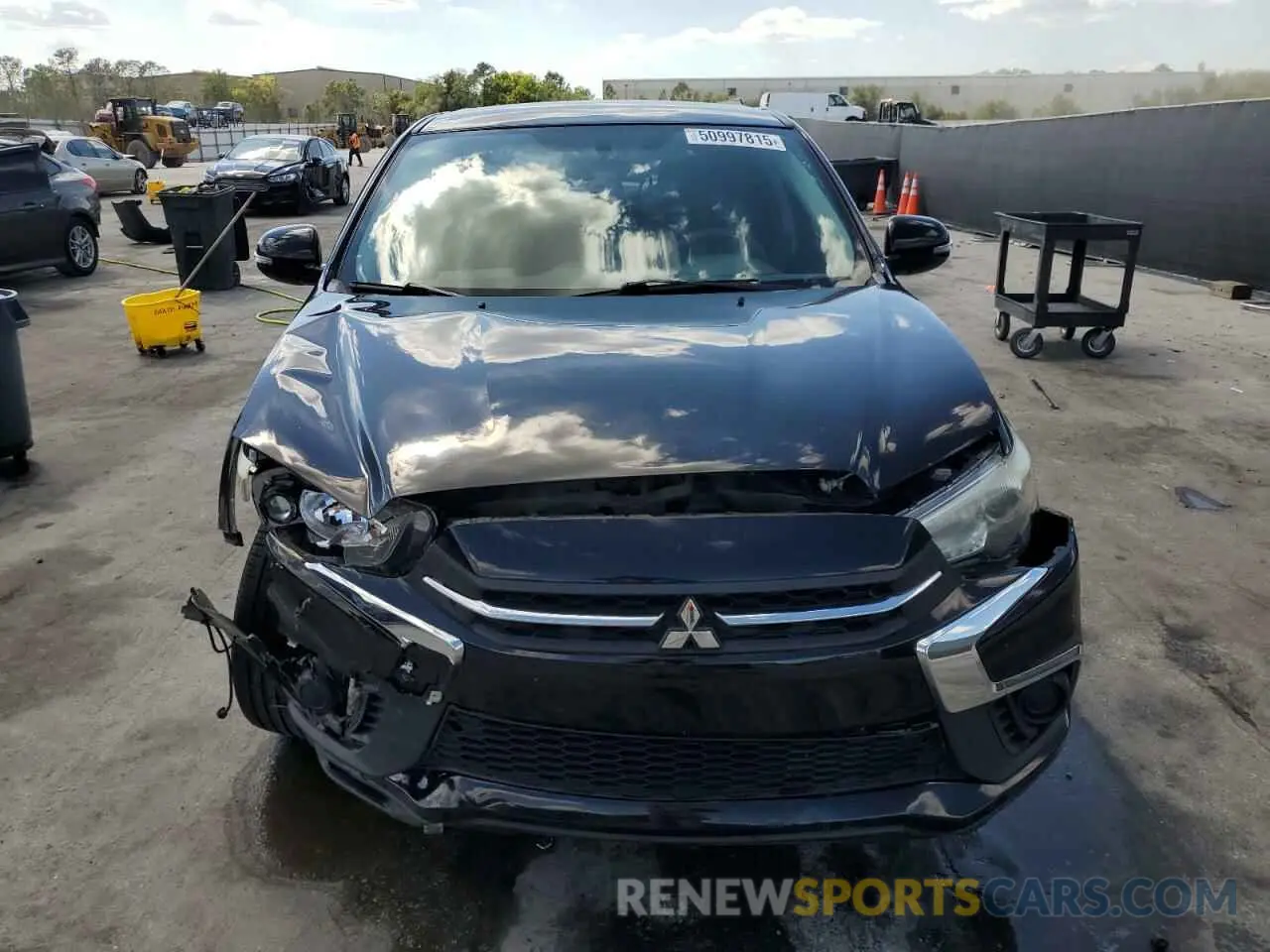 5 fotografías del automóvil dañado JA4AP3AU6KU005969 MITSUBISHI OUTLANDER 2019