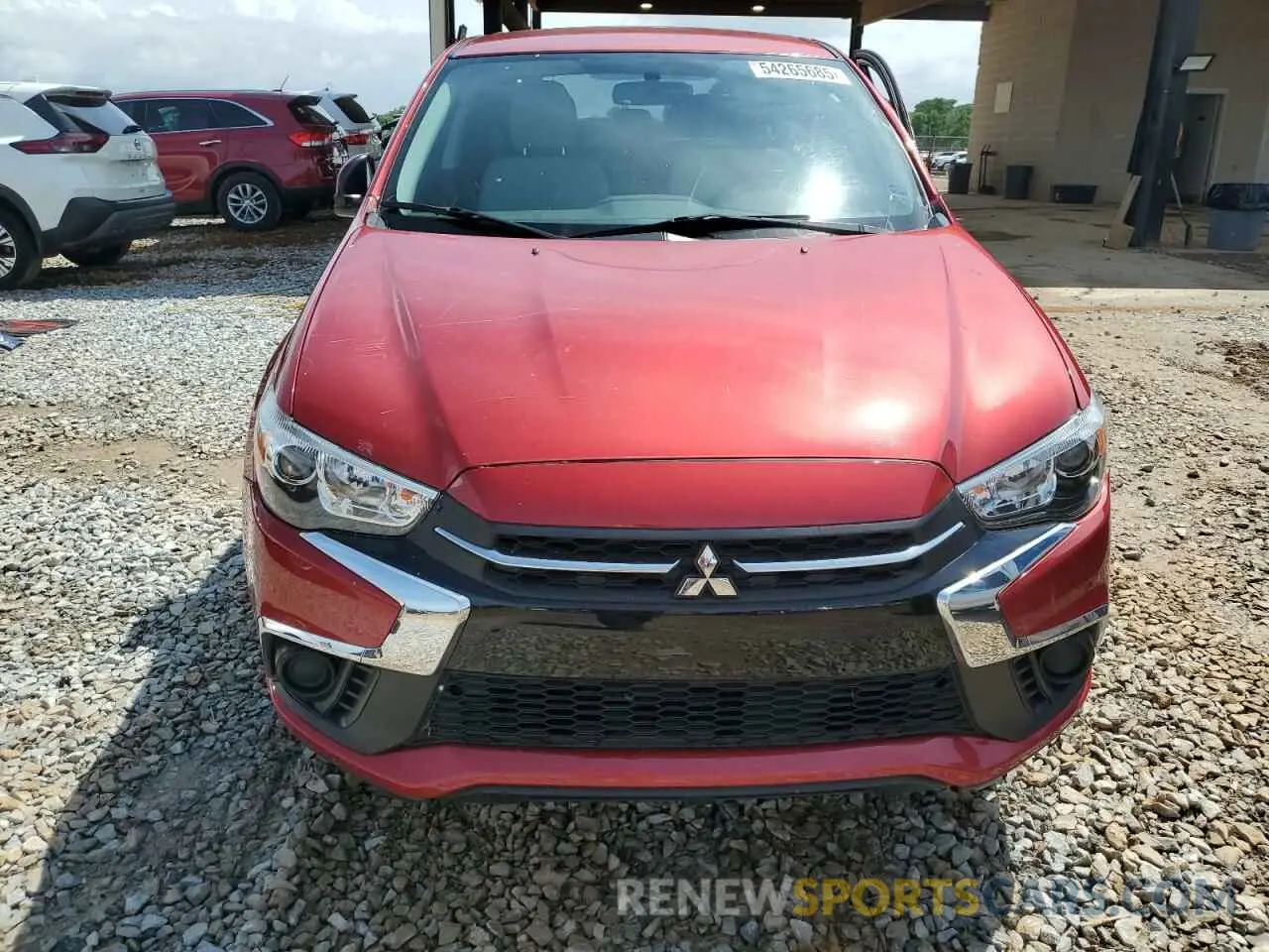 5 fotografías del automóvil dañado JA4AP3AU8KU021476 MITSUBISHI OUTLANDER 2019