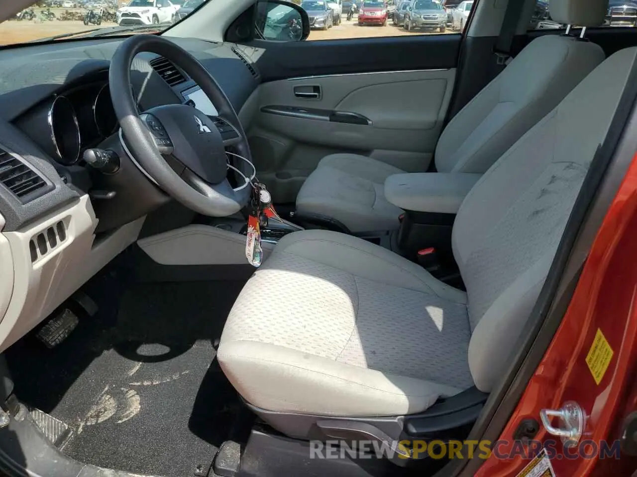 7 fotografías del automóvil dañado JA4AP3AU8KU021476 MITSUBISHI OUTLANDER 2019