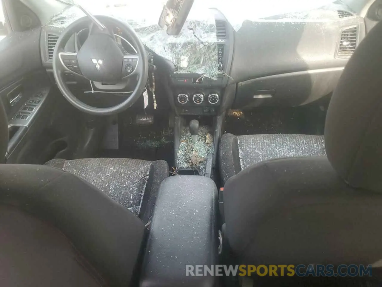 8 fotografías del automóvil dañado JA4AP3AU8KU029187 MITSUBISHI OUTLANDER 2019