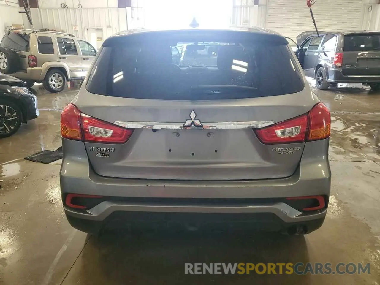 6 fotografías del automóvil dañado JA4AP3AU8KU032915 MITSUBISHI OUTLANDER 2019