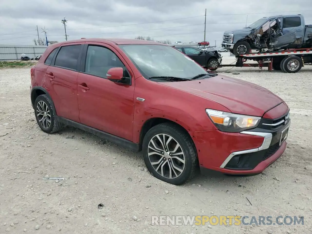 4 fotografías del automóvil dañado JA4AP3AU8KU035782 MITSUBISHI OUTLANDER 2019