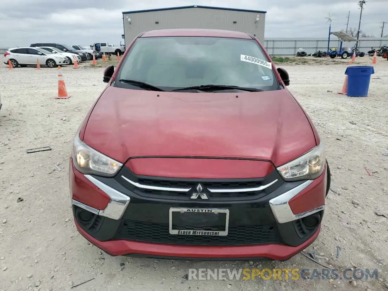 5 fotografías del automóvil dañado JA4AP3AU8KU035782 MITSUBISHI OUTLANDER 2019
