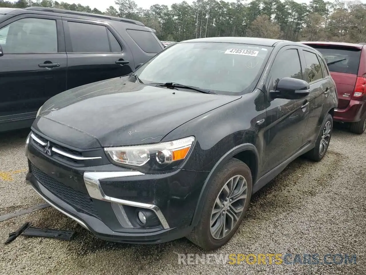 1 fotografías del automóvil dañado JA4AP4AU2KU013122 MITSUBISHI OUTLANDER 2019