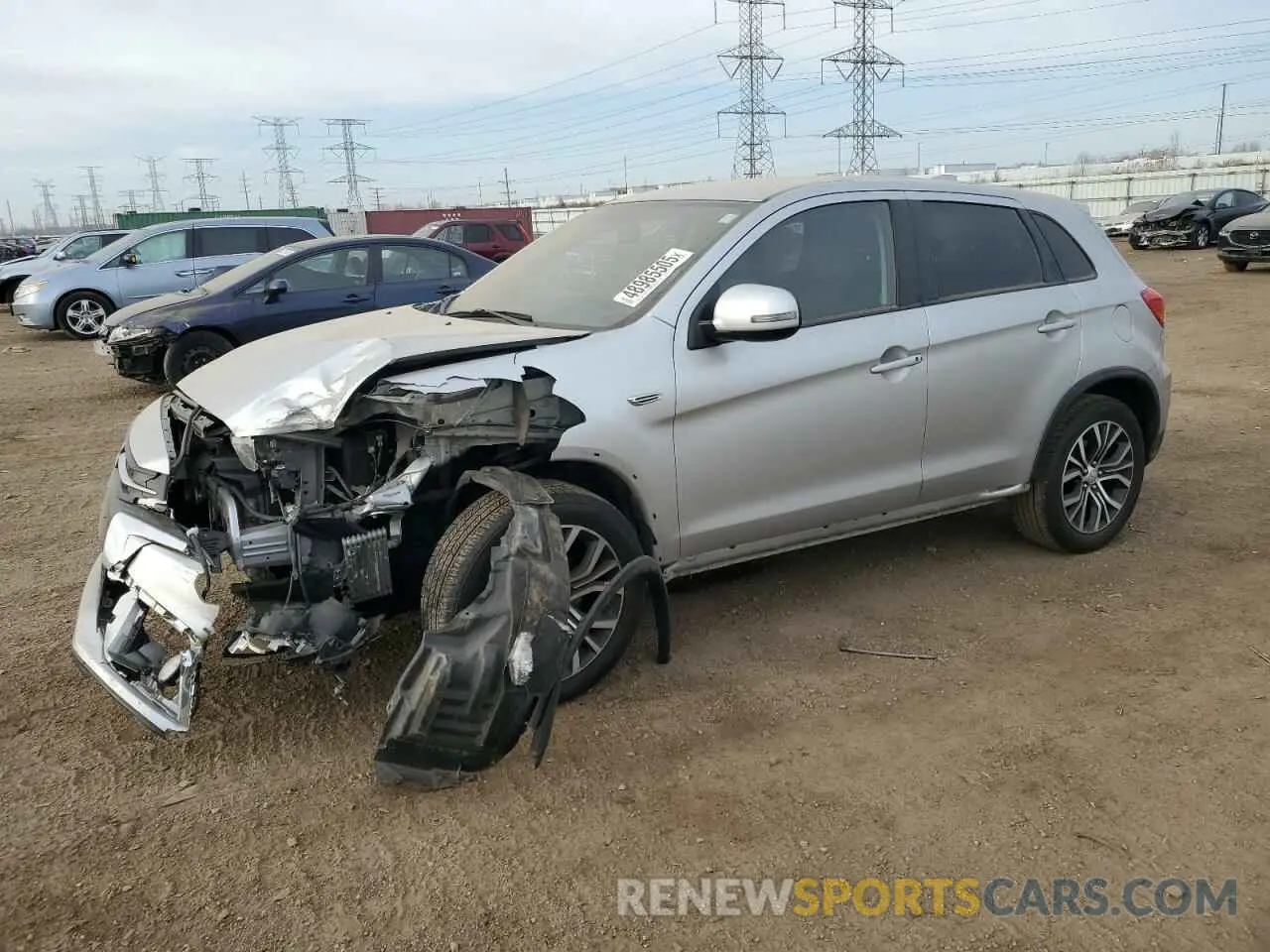 1 fotografías del automóvil dañado JA4AP4AU4KU012702 MITSUBISHI OUTLANDER 2019