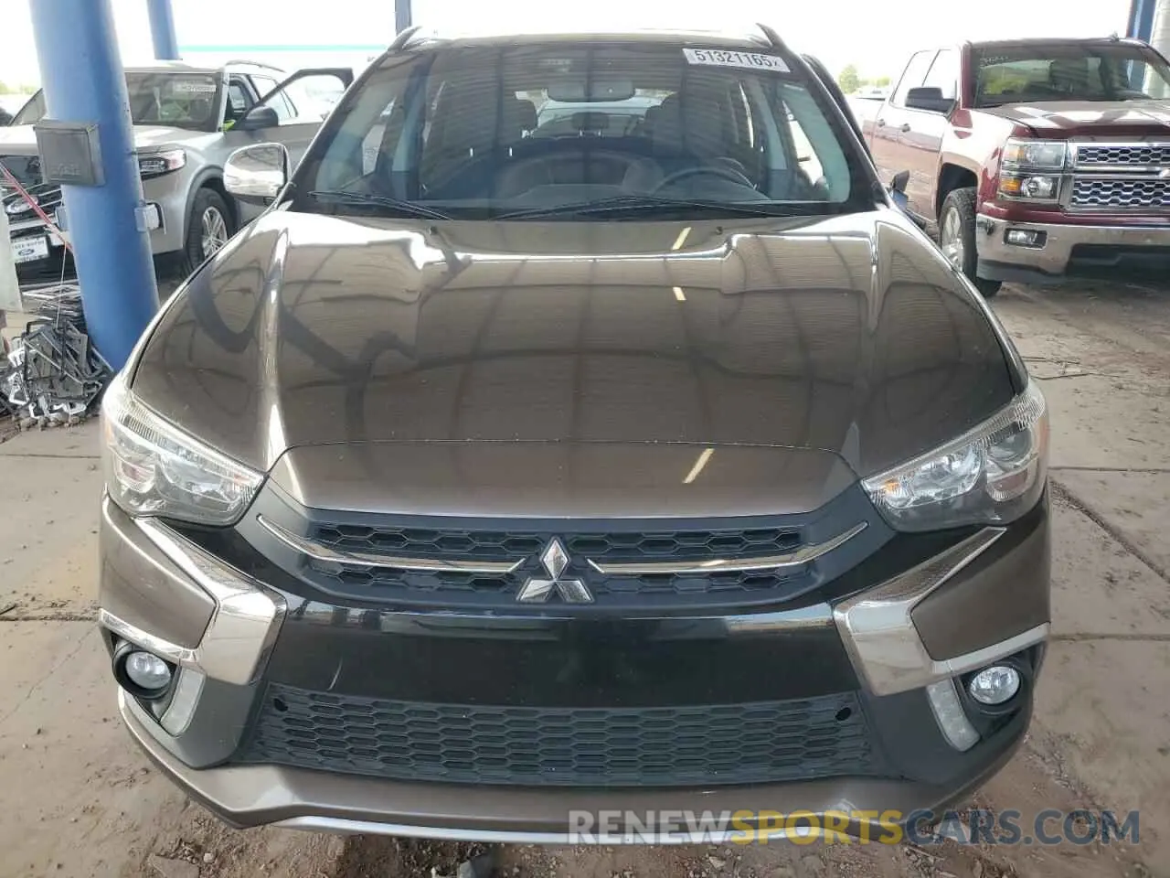 5 fotografías del automóvil dañado JA4AP4AWXKU010552 MITSUBISHI OUTLANDER 2019