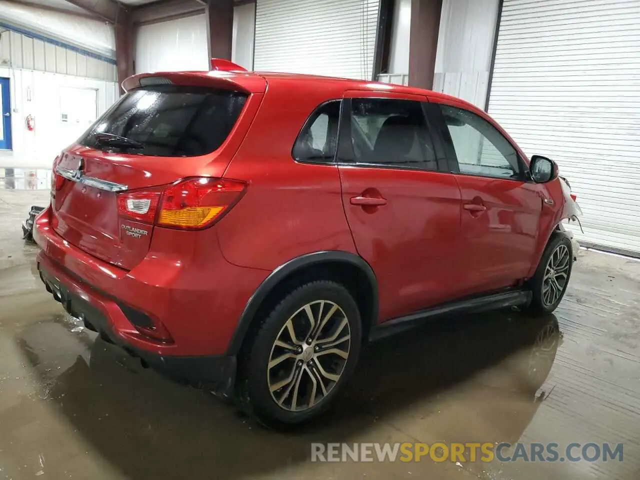3 fotografías del automóvil dañado JA4AR3AU2KU015036 MITSUBISHI OUTLANDER 2019