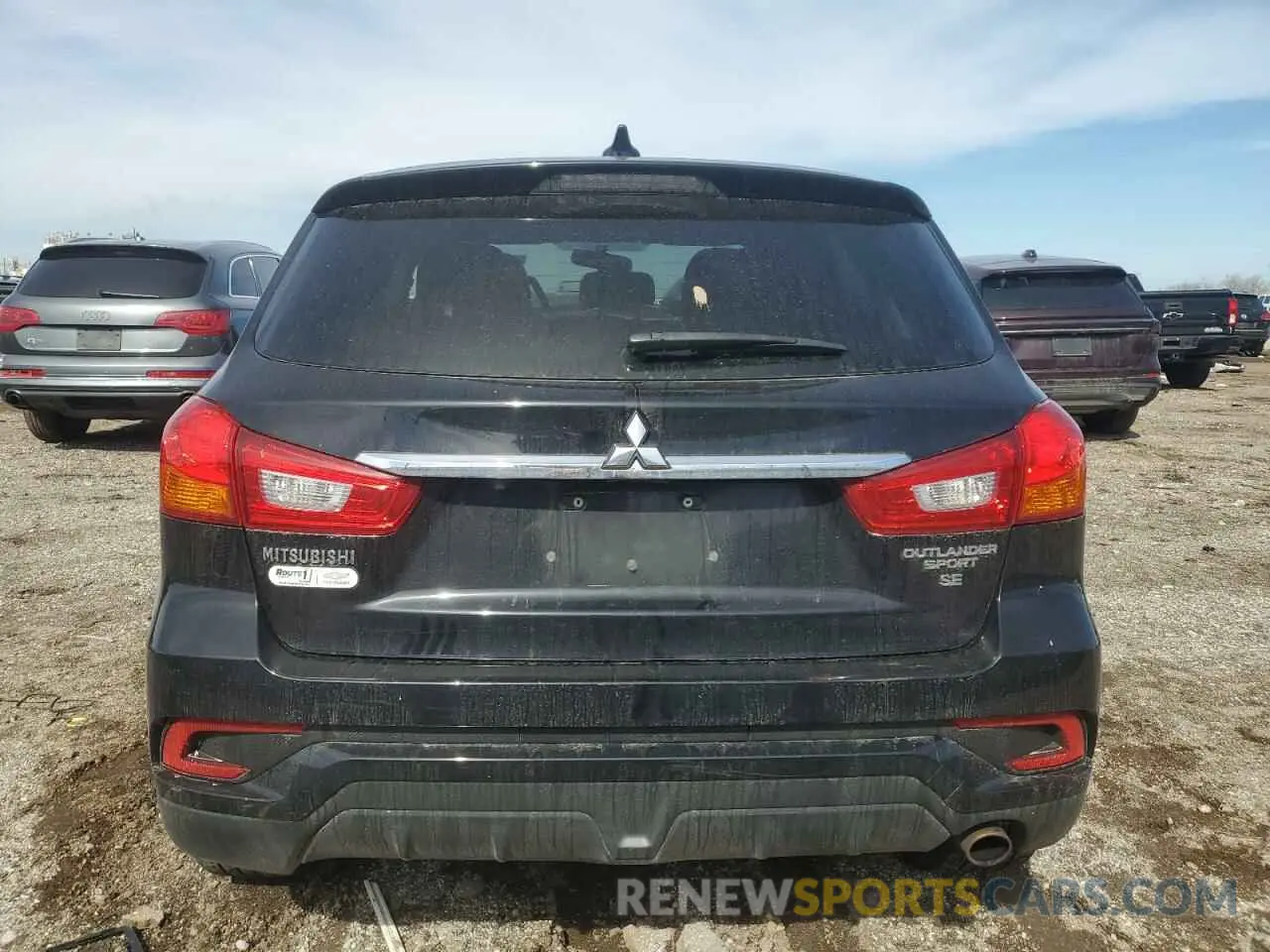 6 fotografías del automóvil dañado JA4AR3AU3KU004174 MITSUBISHI OUTLANDER 2019