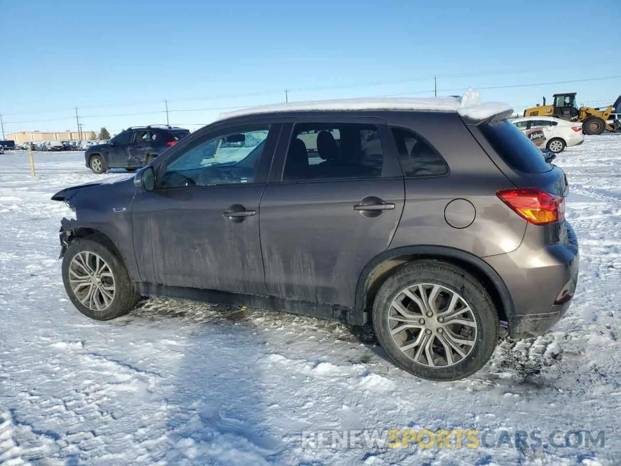 2 fotografías del automóvil dañado JA4AR3AU5KU005844 MITSUBISHI OUTLANDER 2019
