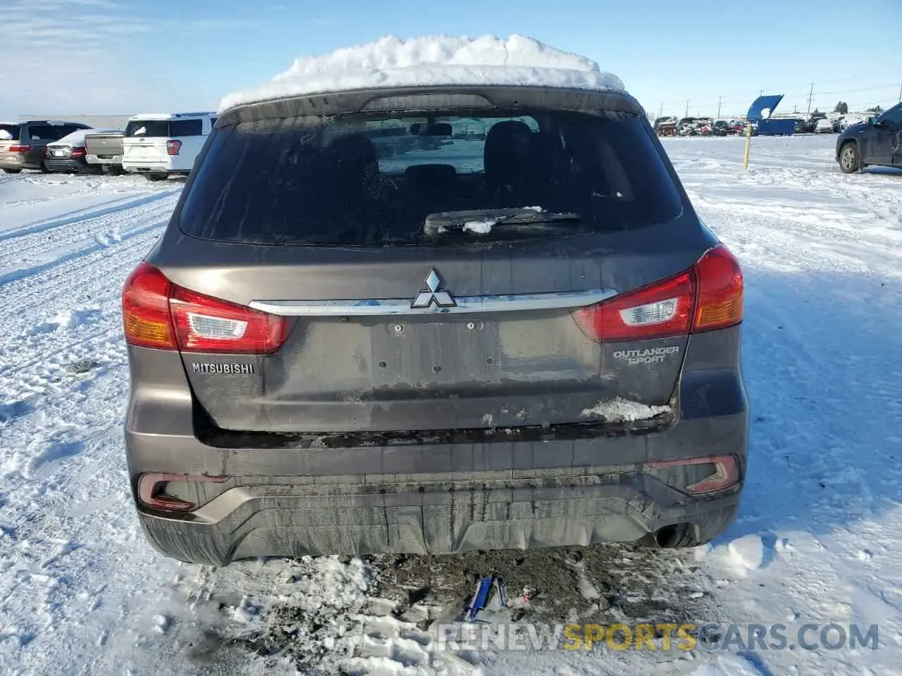 6 fotografías del automóvil dañado JA4AR3AU5KU005844 MITSUBISHI OUTLANDER 2019