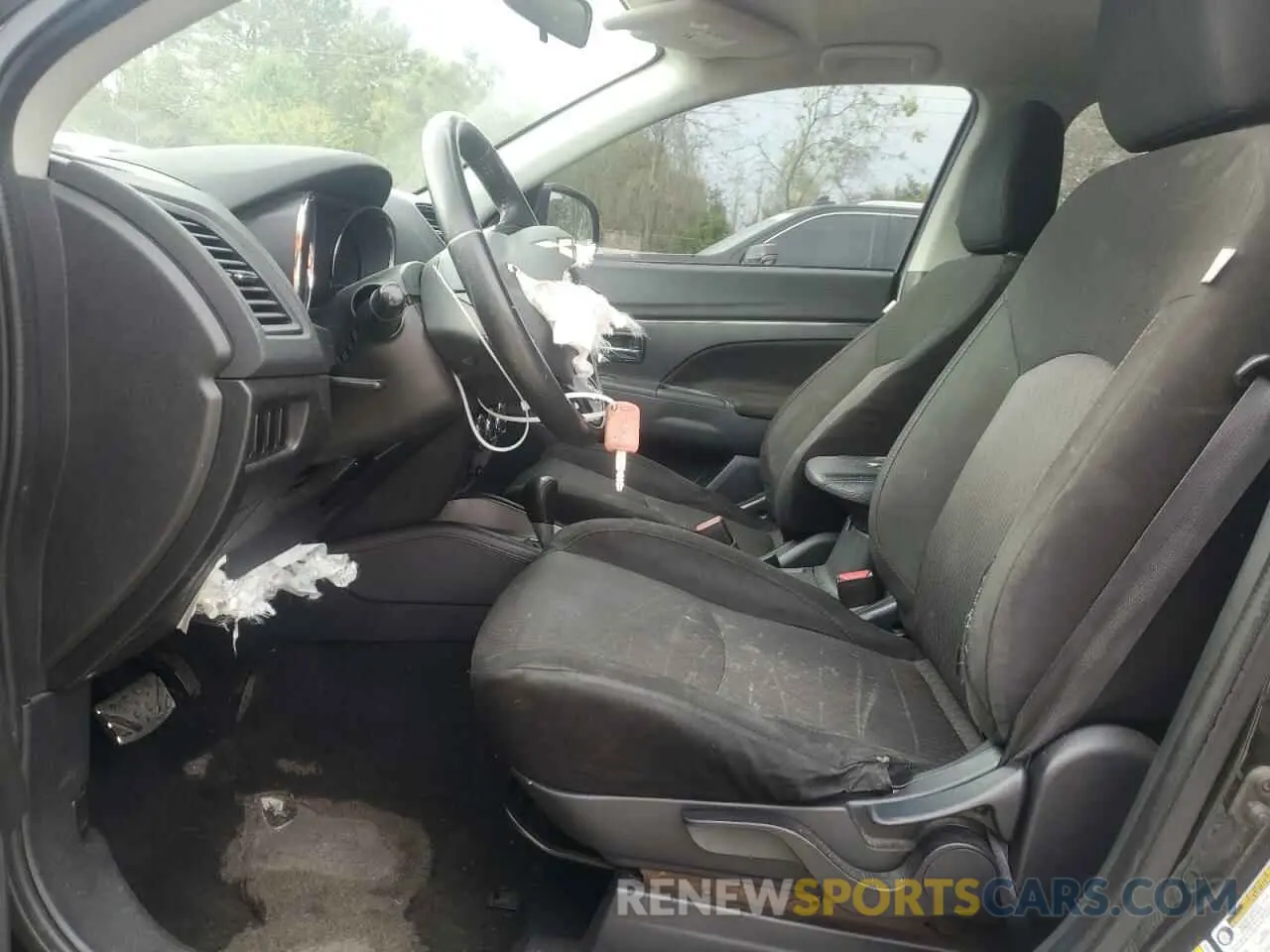 7 fotografías del automóvil dañado JA4AR3AU5KU028749 MITSUBISHI OUTLANDER 2019