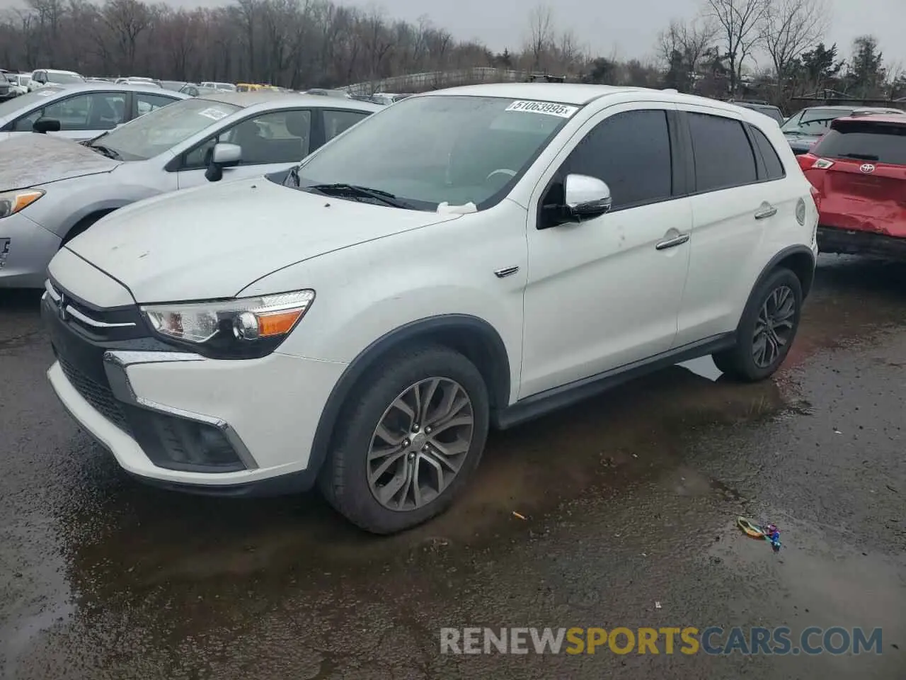1 fotografías del automóvil dañado JA4AR3AU5KU031425 MITSUBISHI OUTLANDER 2019