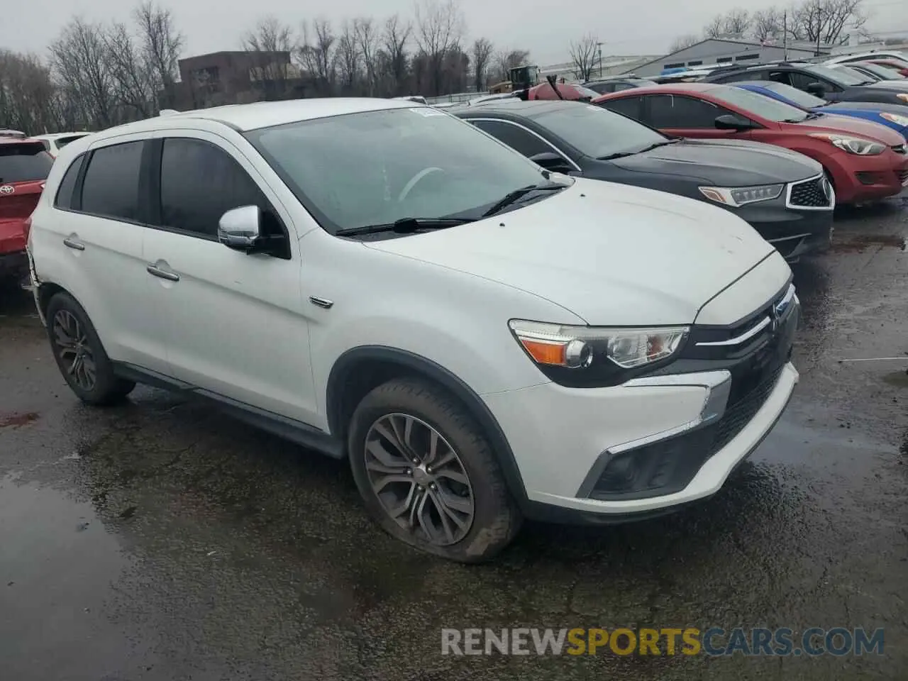 4 fotografías del automóvil dañado JA4AR3AU5KU031425 MITSUBISHI OUTLANDER 2019