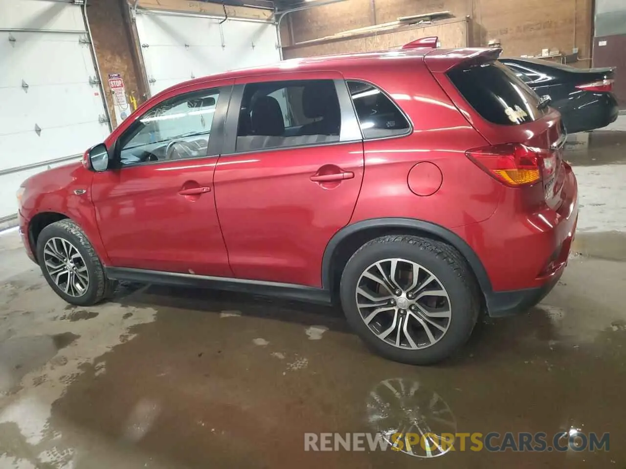 2 fotografías del automóvil dañado JA4AR3AU6KU028419 MITSUBISHI OUTLANDER 2019