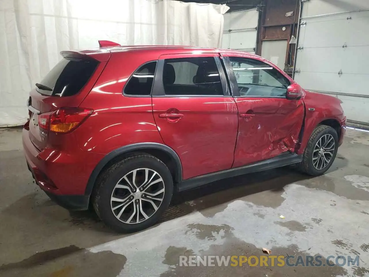 3 fotografías del automóvil dañado JA4AR3AU6KU028419 MITSUBISHI OUTLANDER 2019