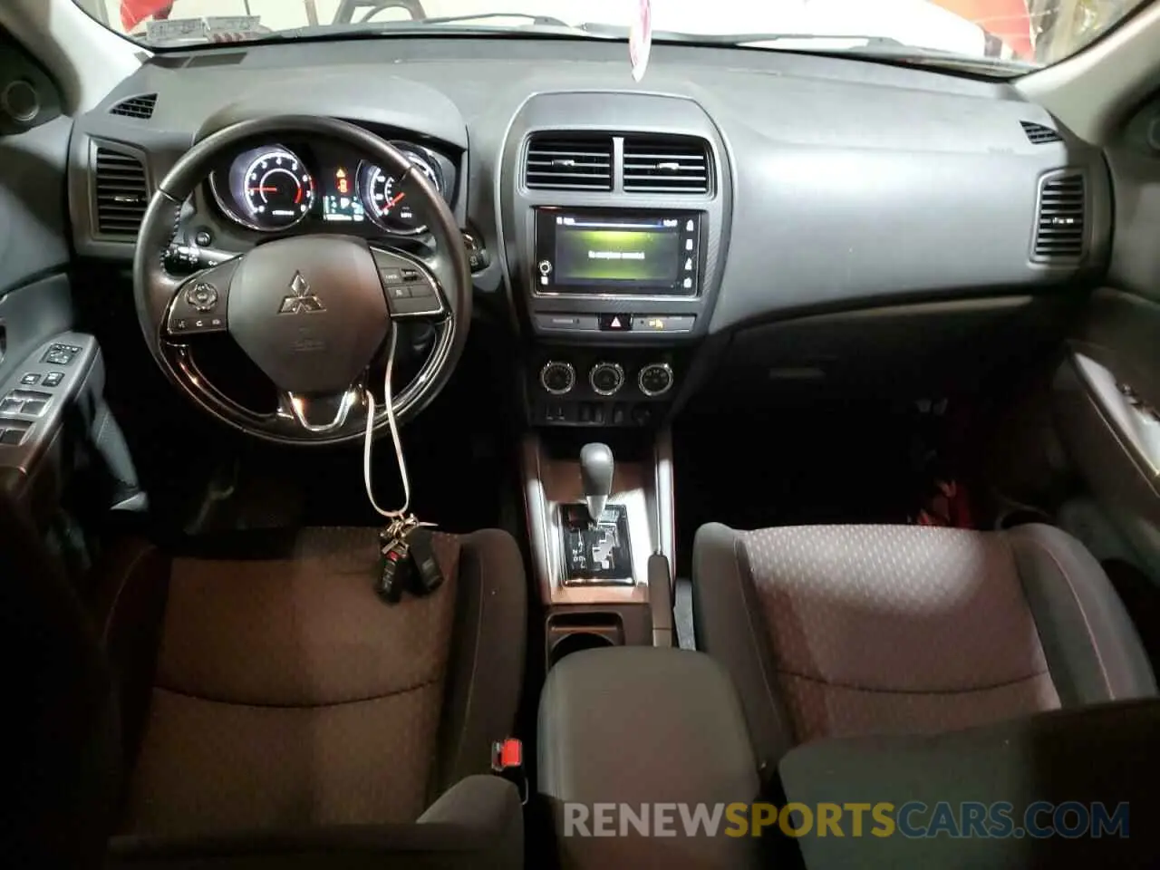 8 fotografías del automóvil dañado JA4AR3AU6KU028419 MITSUBISHI OUTLANDER 2019