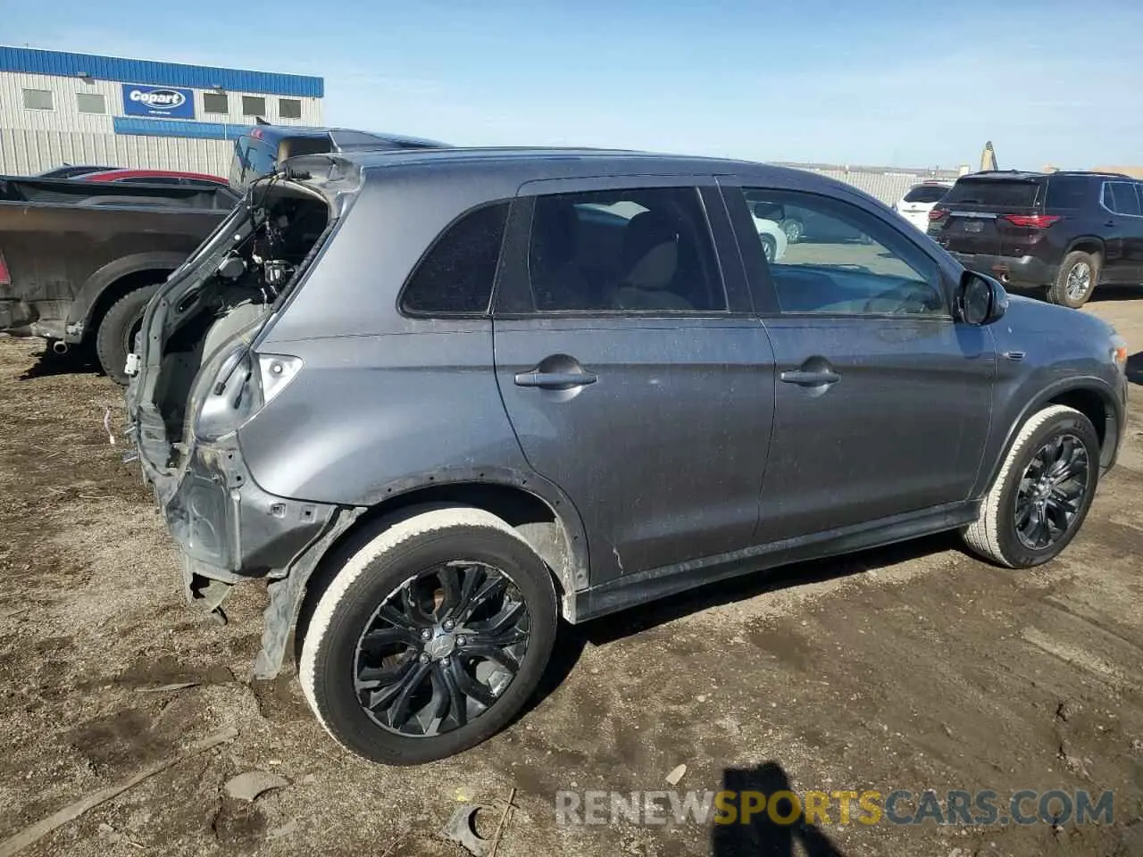 3 fotografías del automóvil dañado JA4AR3AU9KU004101 MITSUBISHI OUTLANDER 2019