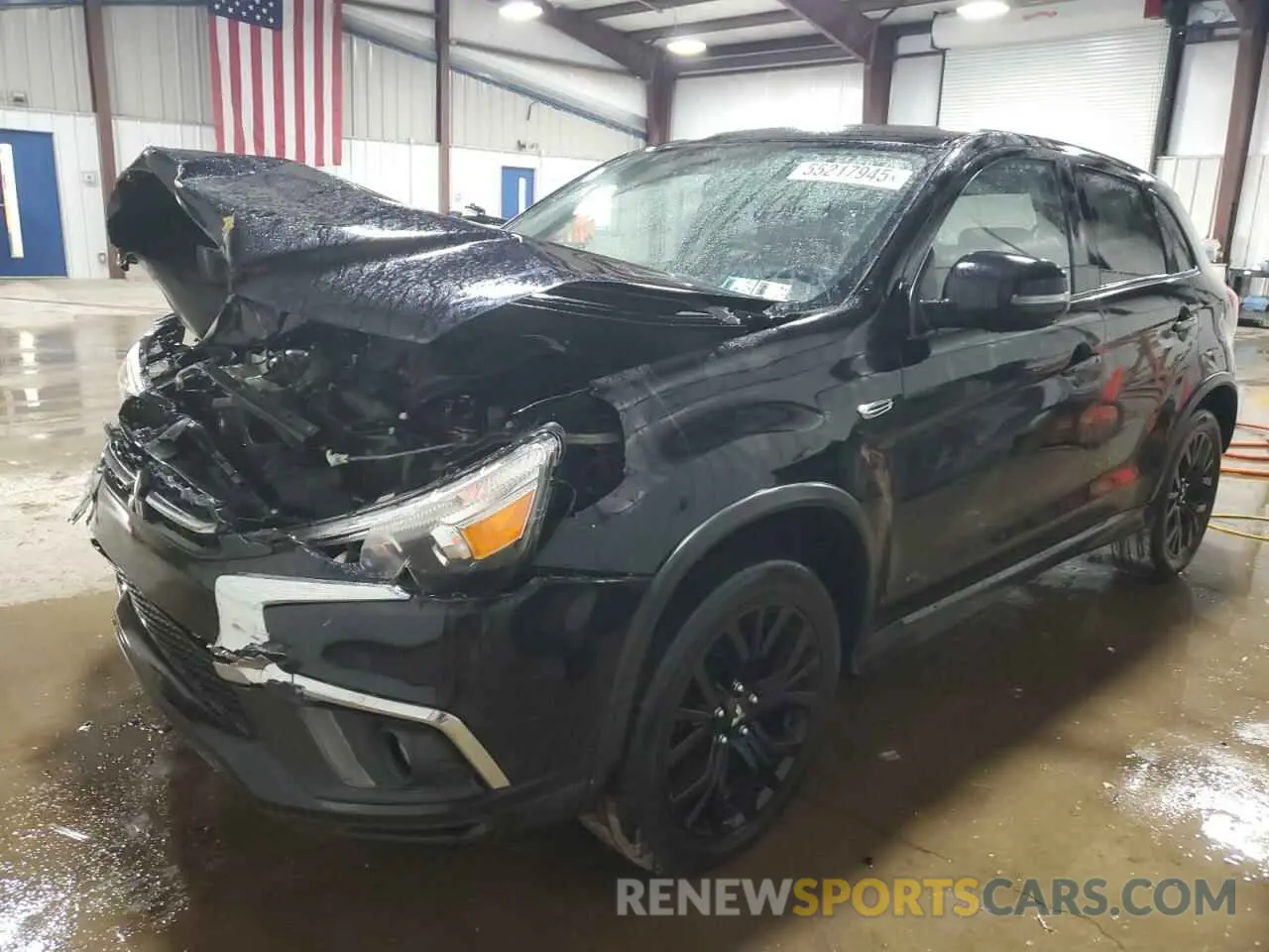 1 fotografías del automóvil dañado JA4AR3AU9KU008553 MITSUBISHI OUTLANDER 2019