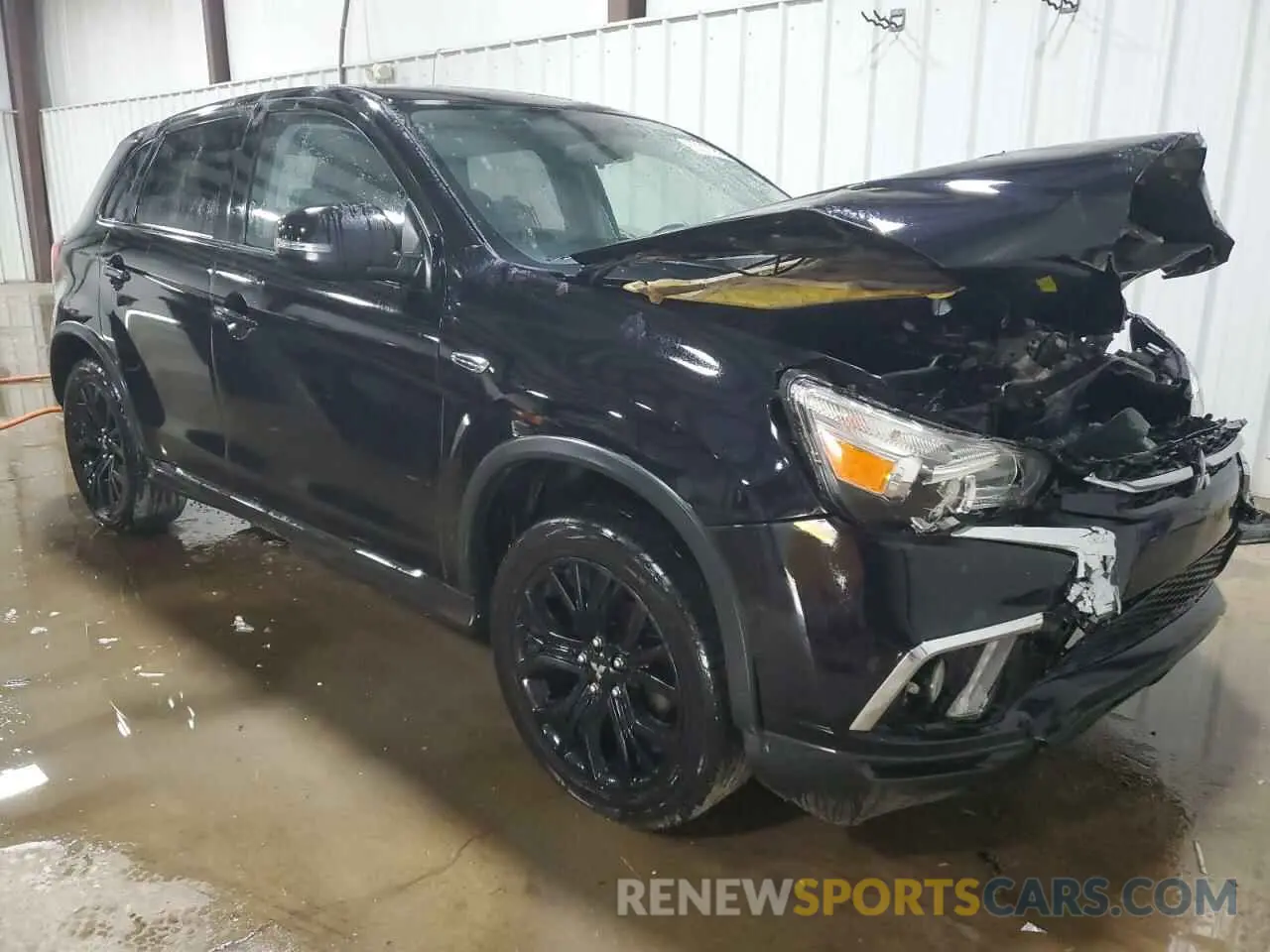4 fotografías del automóvil dañado JA4AR3AU9KU008553 MITSUBISHI OUTLANDER 2019
