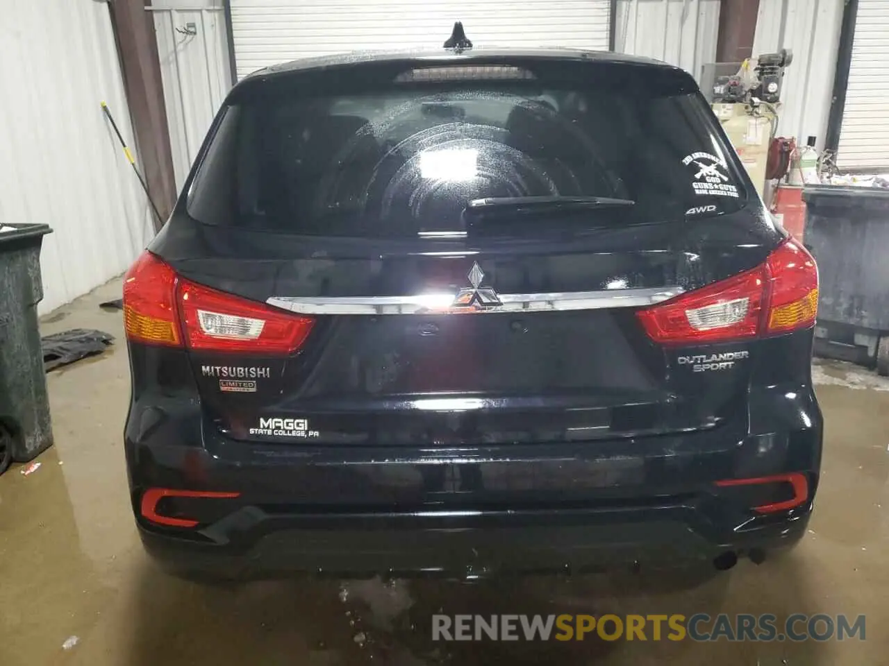 6 fotografías del automóvil dañado JA4AR3AU9KU008553 MITSUBISHI OUTLANDER 2019
